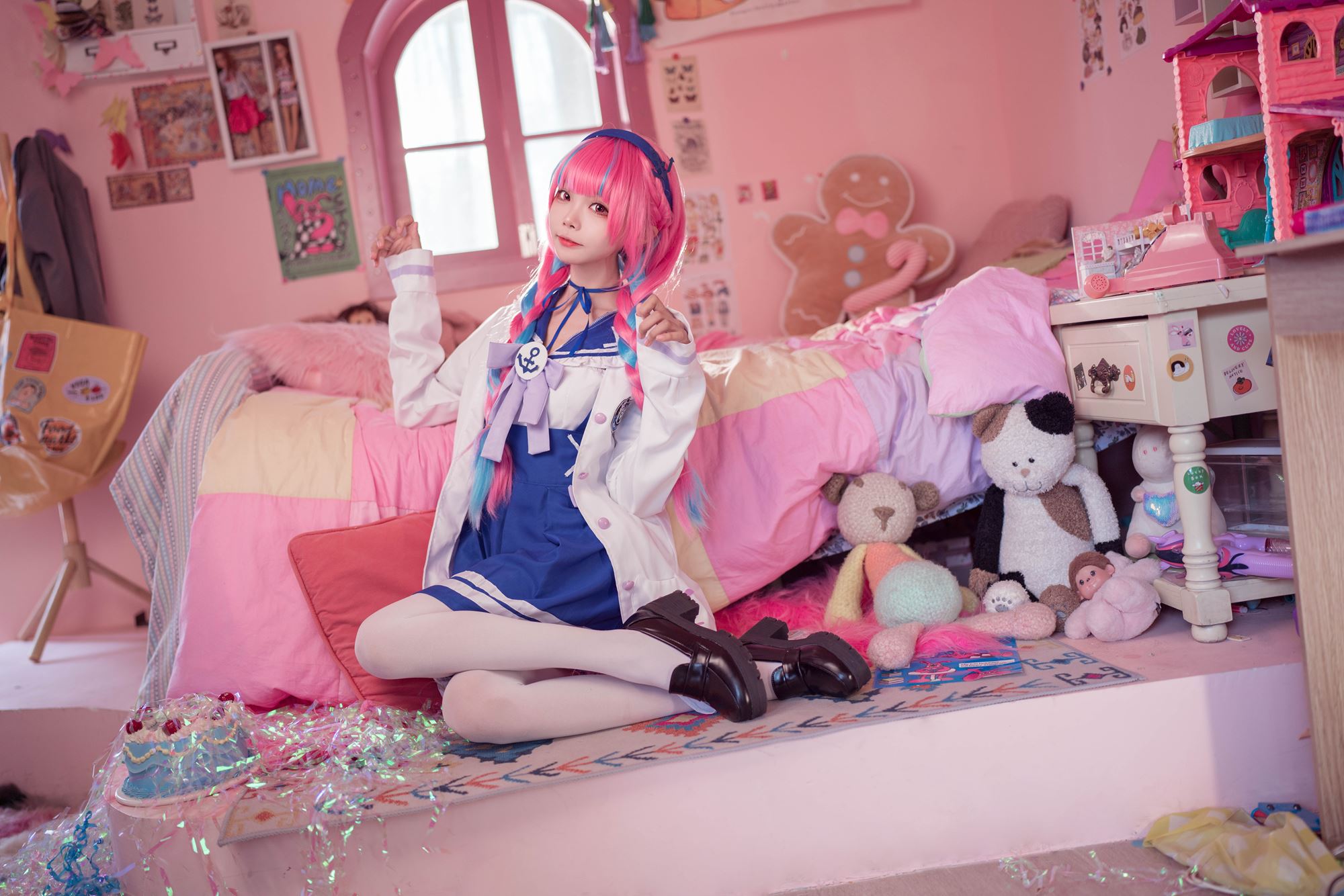 图片[52]-艾西aiwest  – 湊阿库娅 私服[55P] – 速更版-美库