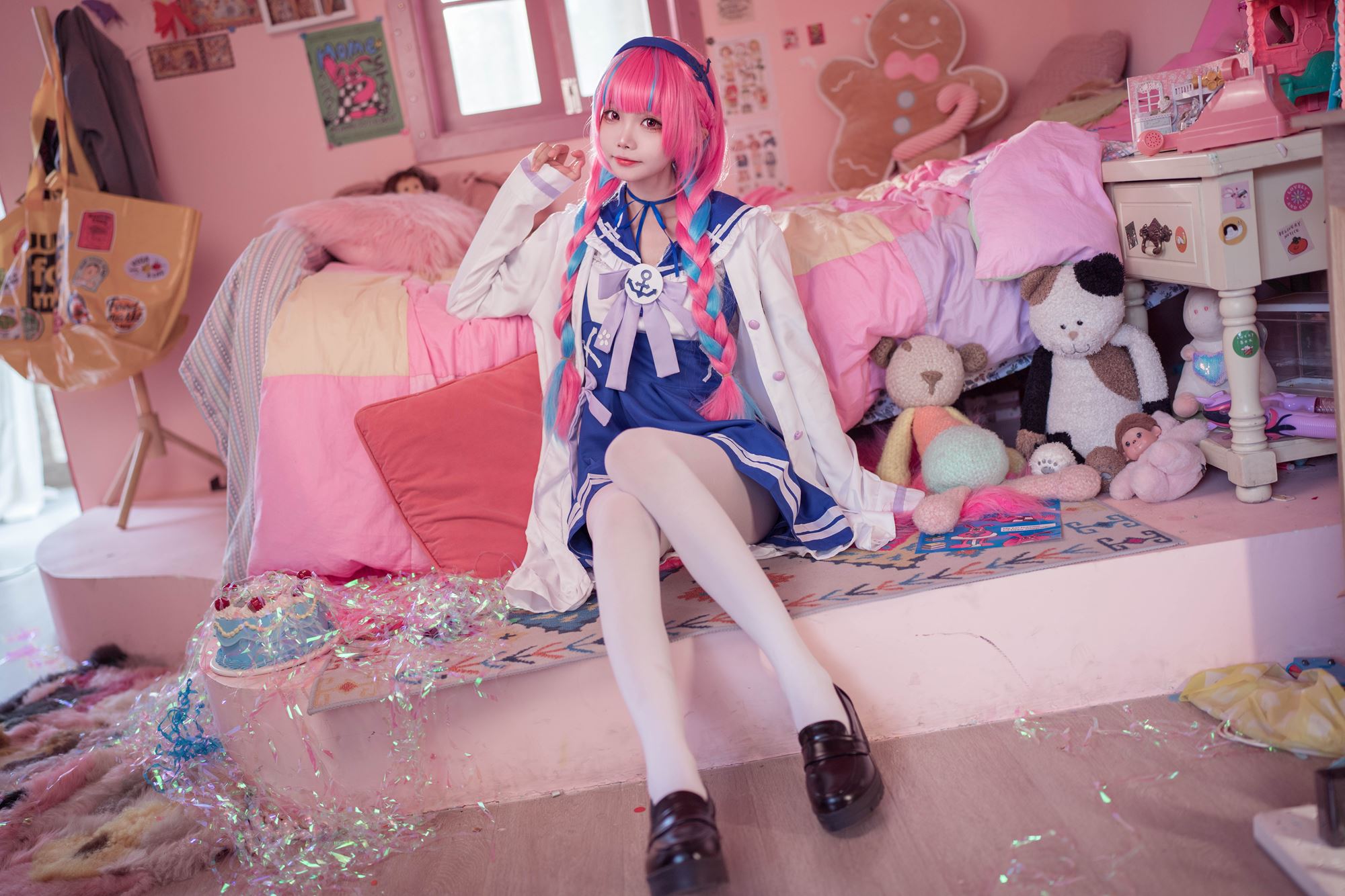 图片[54]-艾西aiwest  – 湊阿库娅 私服[55P] – 速更版-美库