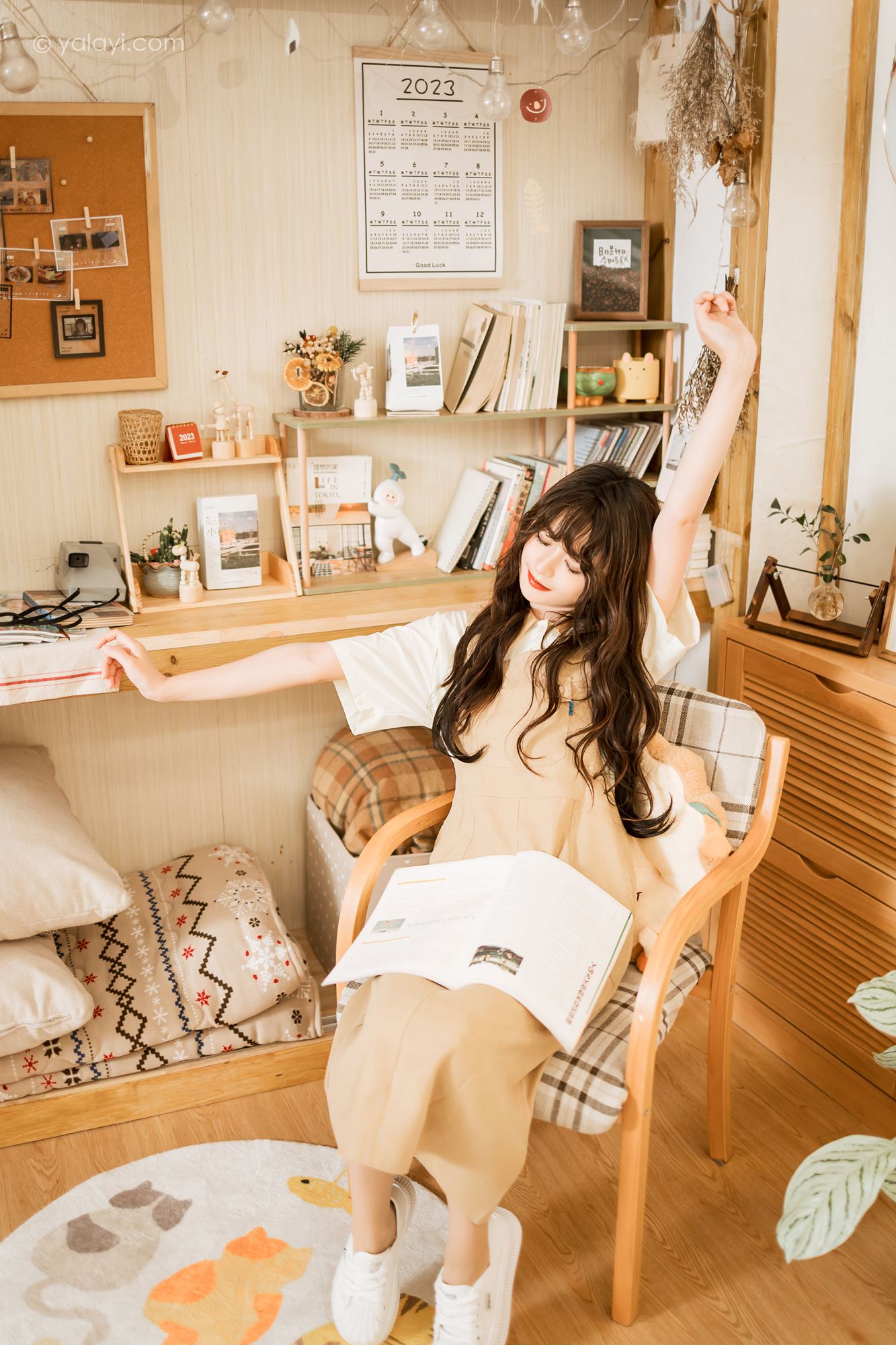 图片[11]-[YALAYI雅拉伊]2023.05.02 NO.1025 惬意的悠闲时光 小亭[45+1P] – 速更版-美库