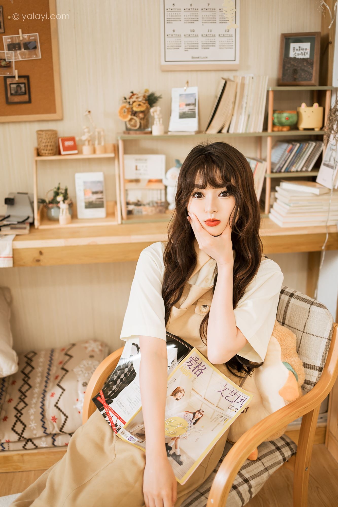 图片[13]-[YALAYI雅拉伊]2023.05.02 NO.1025 惬意的悠闲时光 小亭[45+1P] – 速更版-美库