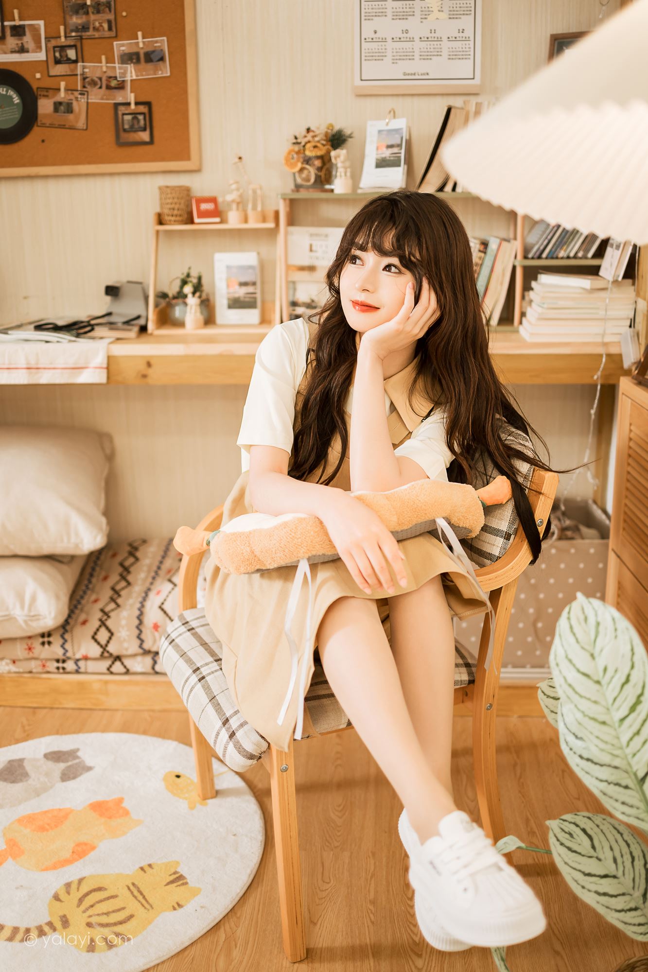 图片[24]-[YALAYI雅拉伊]2023.05.02 NO.1025 惬意的悠闲时光 小亭[45+1P] – 速更版-美库