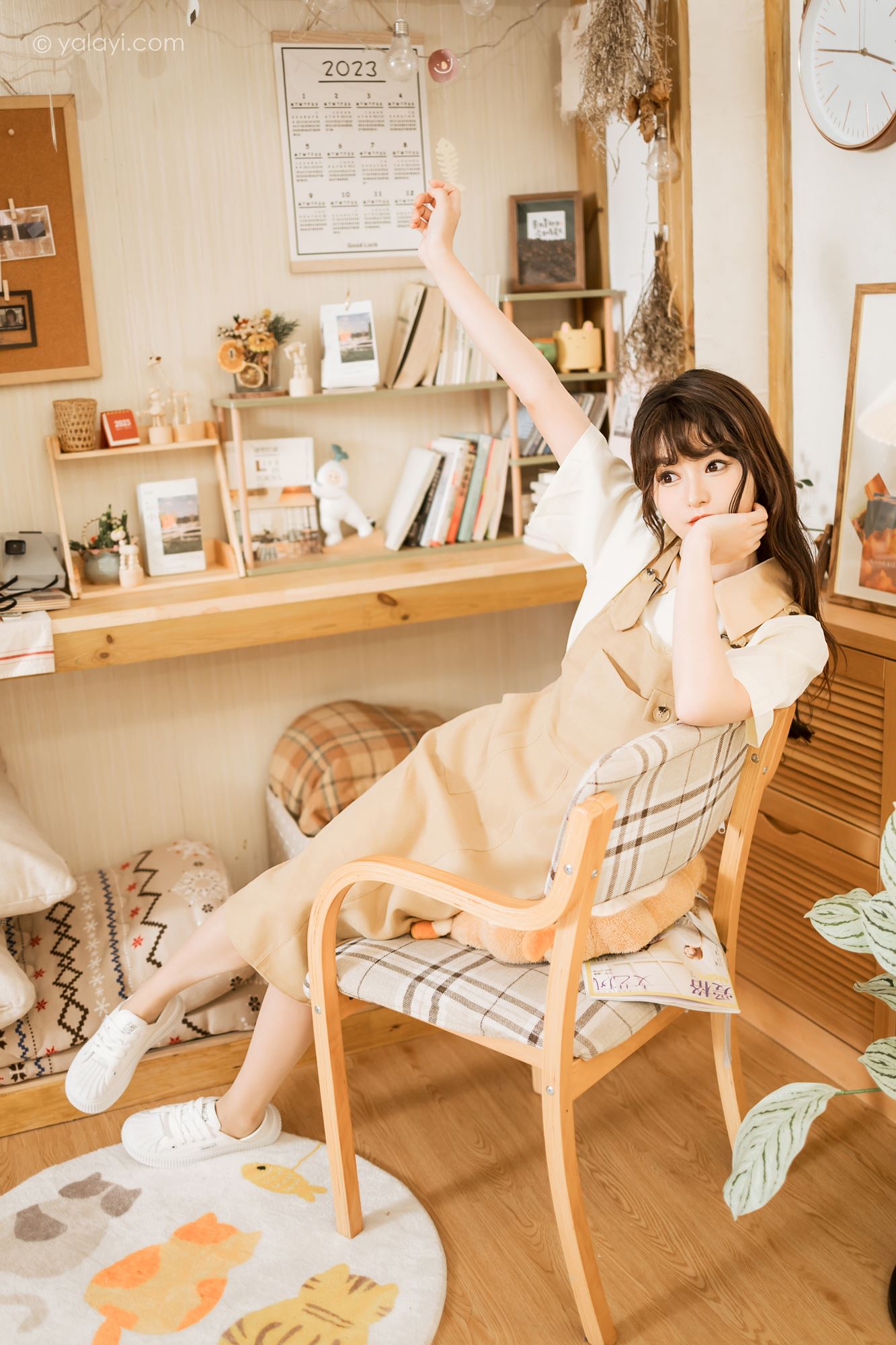 图片[28]-[YALAYI雅拉伊]2023.05.02 NO.1025 惬意的悠闲时光 小亭[45+1P] – 速更版-美库