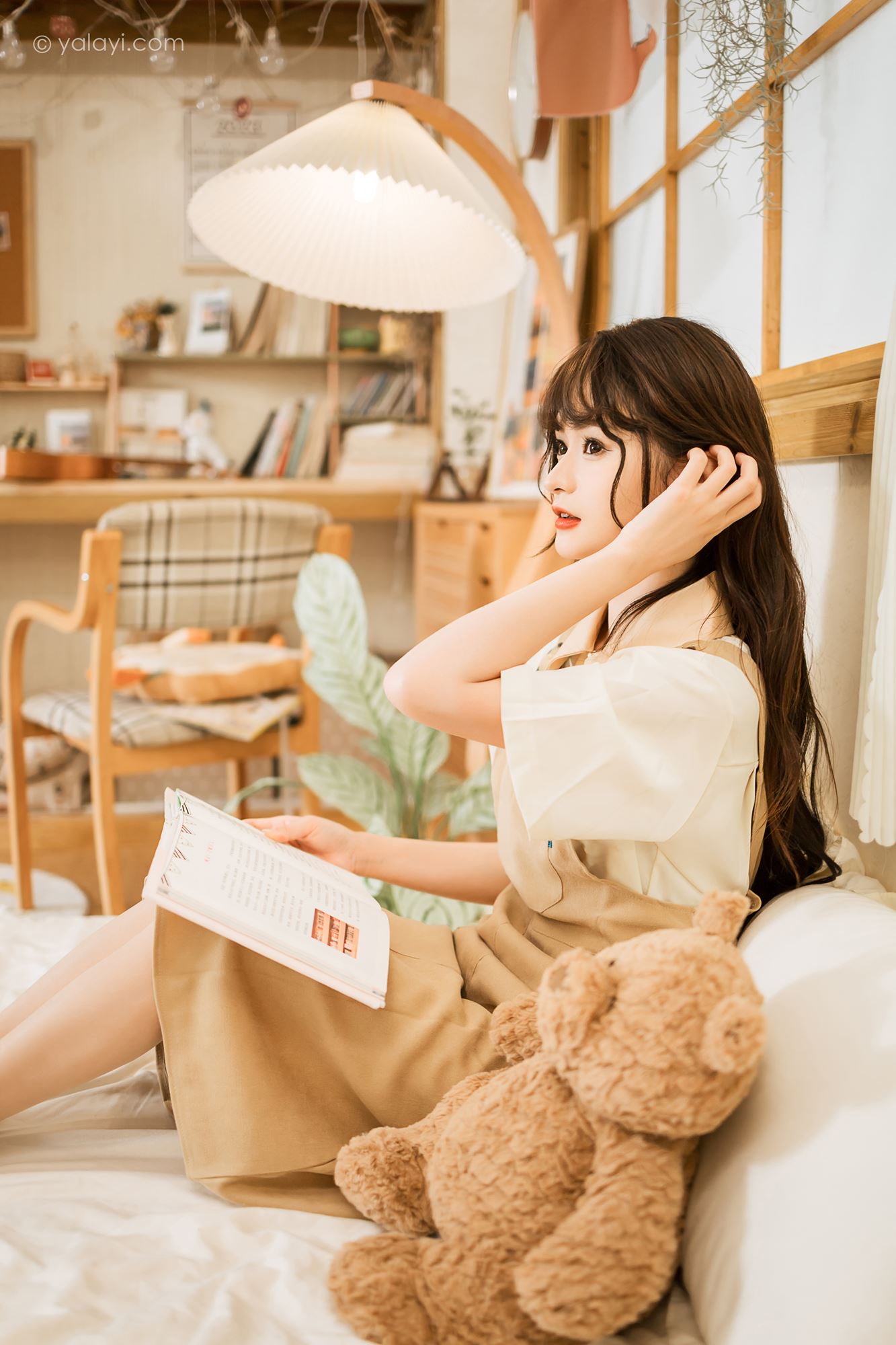 图片[33]-[YALAYI雅拉伊]2023.05.02 NO.1025 惬意的悠闲时光 小亭[45+1P] – 速更版-美库