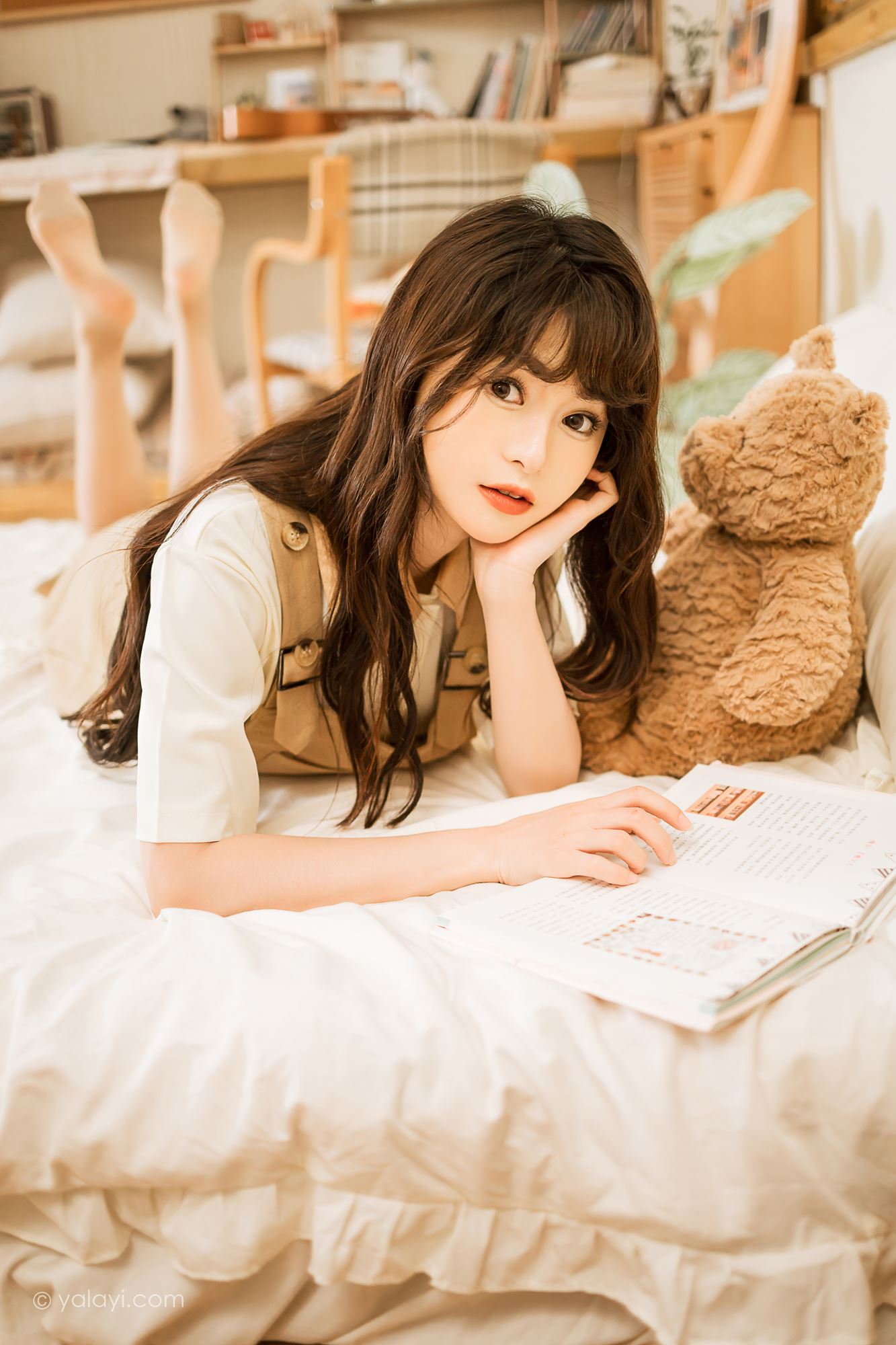 图片[34]-[YALAYI雅拉伊]2023.05.02 NO.1025 惬意的悠闲时光 小亭[45+1P] – 速更版-美库