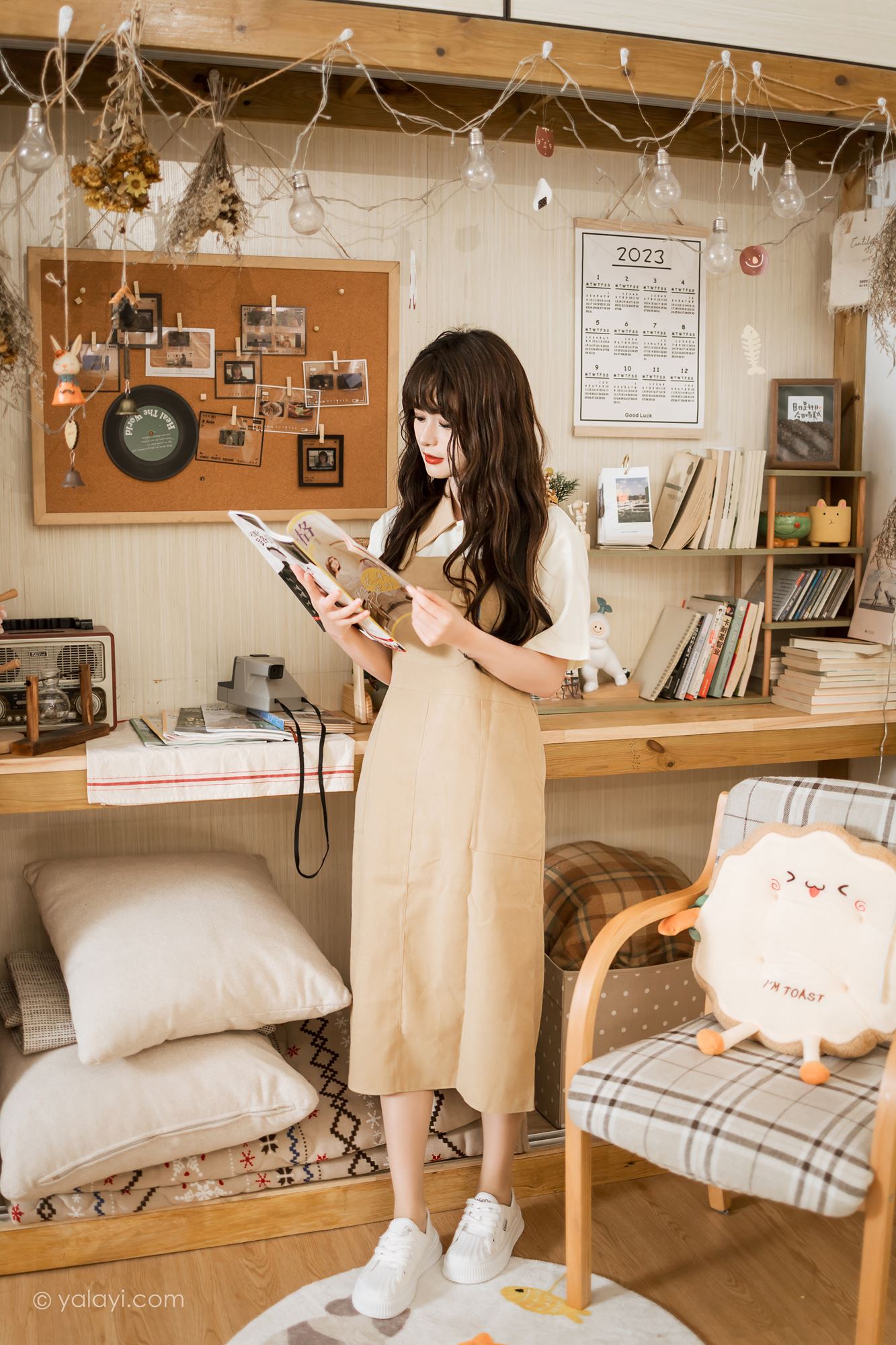 图片[46]-[YALAYI雅拉伊]2023.05.02 NO.1025 惬意的悠闲时光 小亭[45+1P] – 速更版-美库