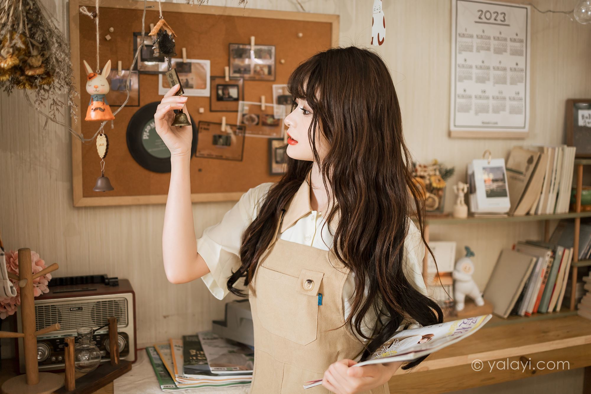 图片[47]-[YALAYI雅拉伊]2023.05.02 NO.1025 惬意的悠闲时光 小亭[45+1P] – 速更版-美库