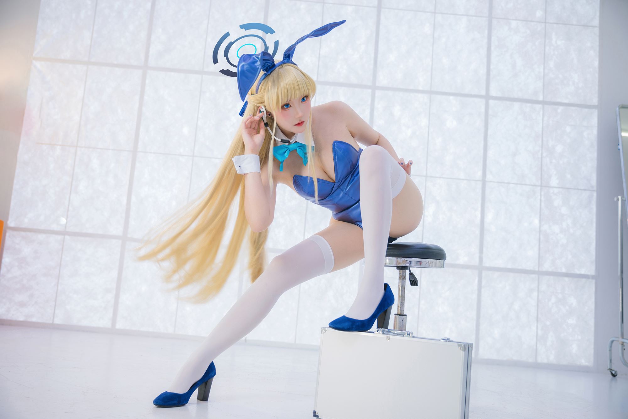 图片[13]-瓜希酱 – 飞鸟马时兔女郎[25P] – 速更版-美库