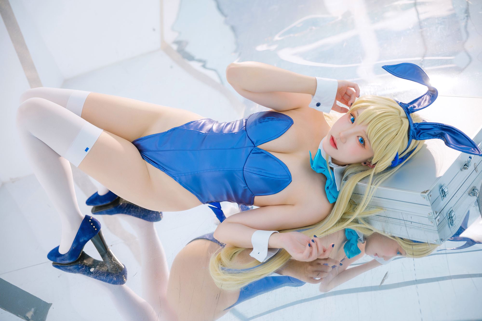 图片[21]-瓜希酱 – 飞鸟马时兔女郎[25P] – 速更版-美库