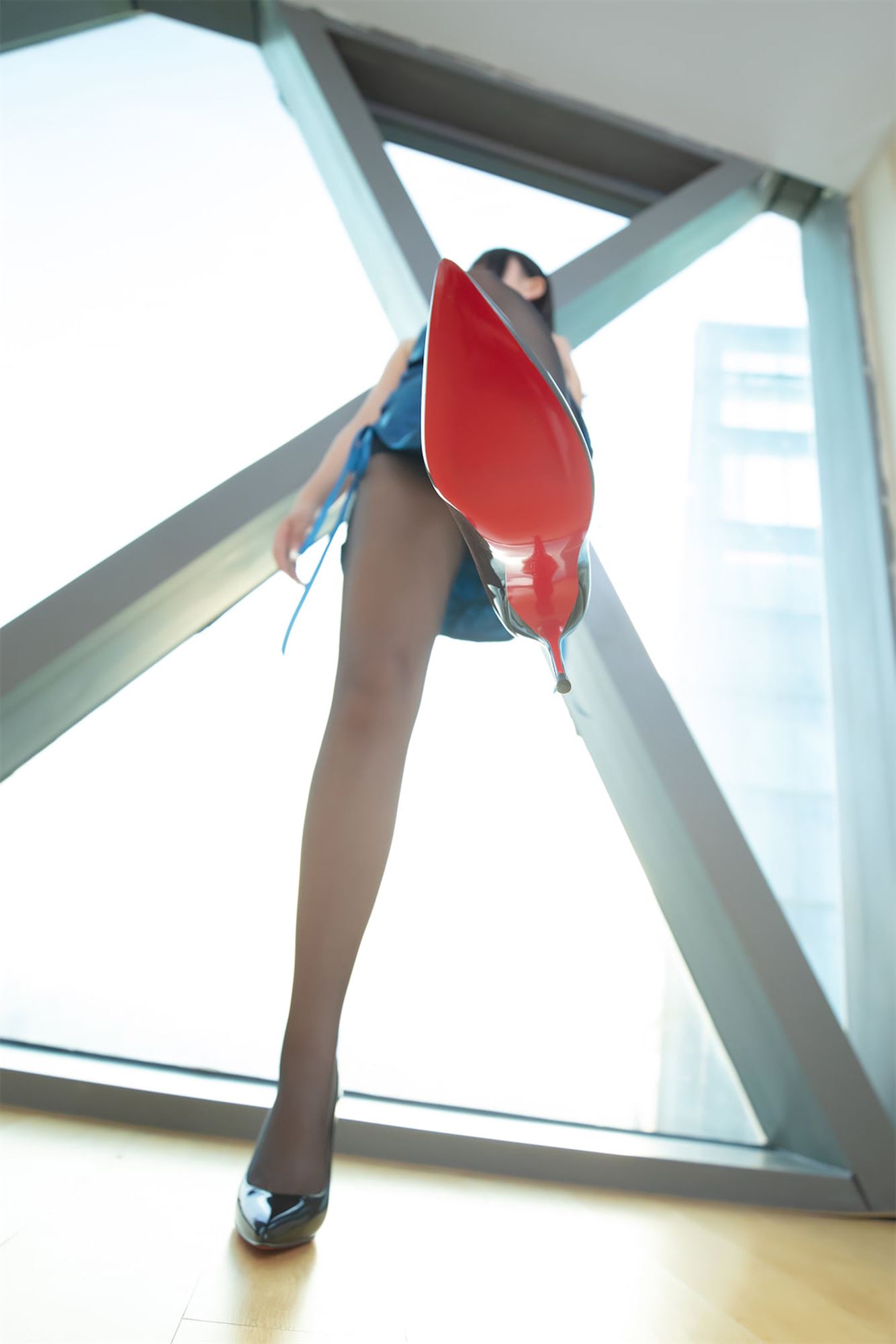 图片[17]-神楽板真冬 – 蓝衣旗袍[61P] – 速更版-美库