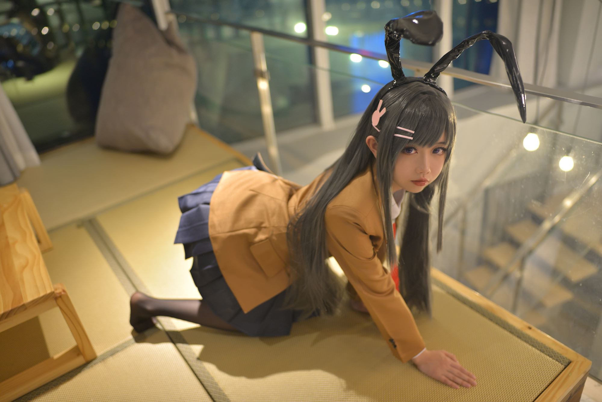 图片[17]-雪琪  – 麻衣制服兔女郎[44P] – 速更版-美库