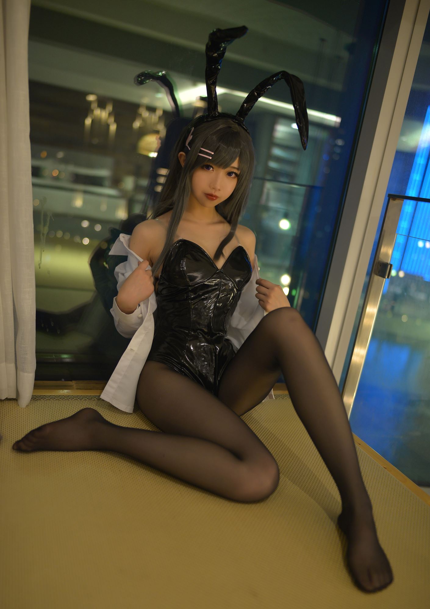 图片[31]-雪琪  – 麻衣制服兔女郎[44P] – 速更版-美库