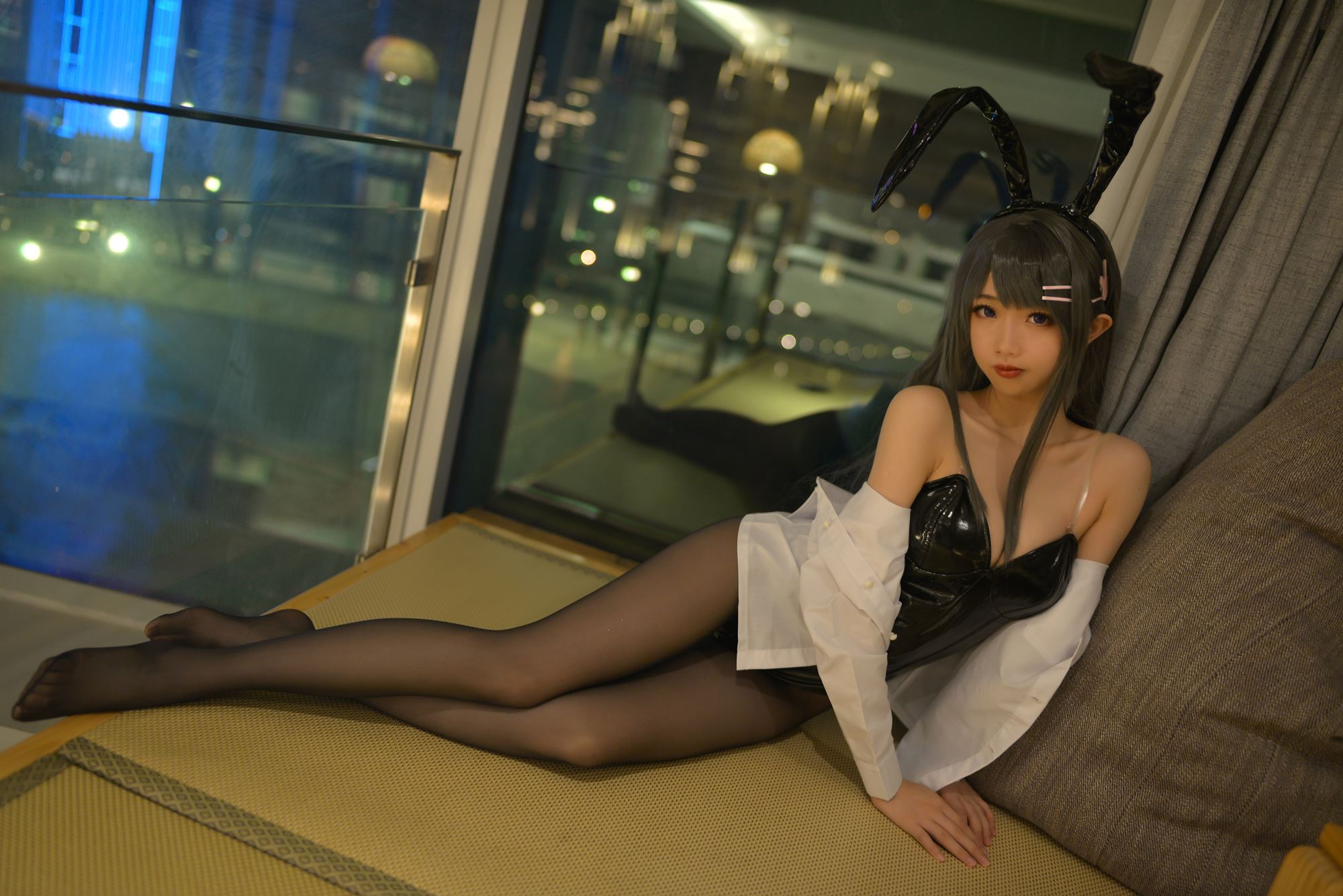 图片[32]-雪琪  – 麻衣制服兔女郎[44P] – 速更版-美库