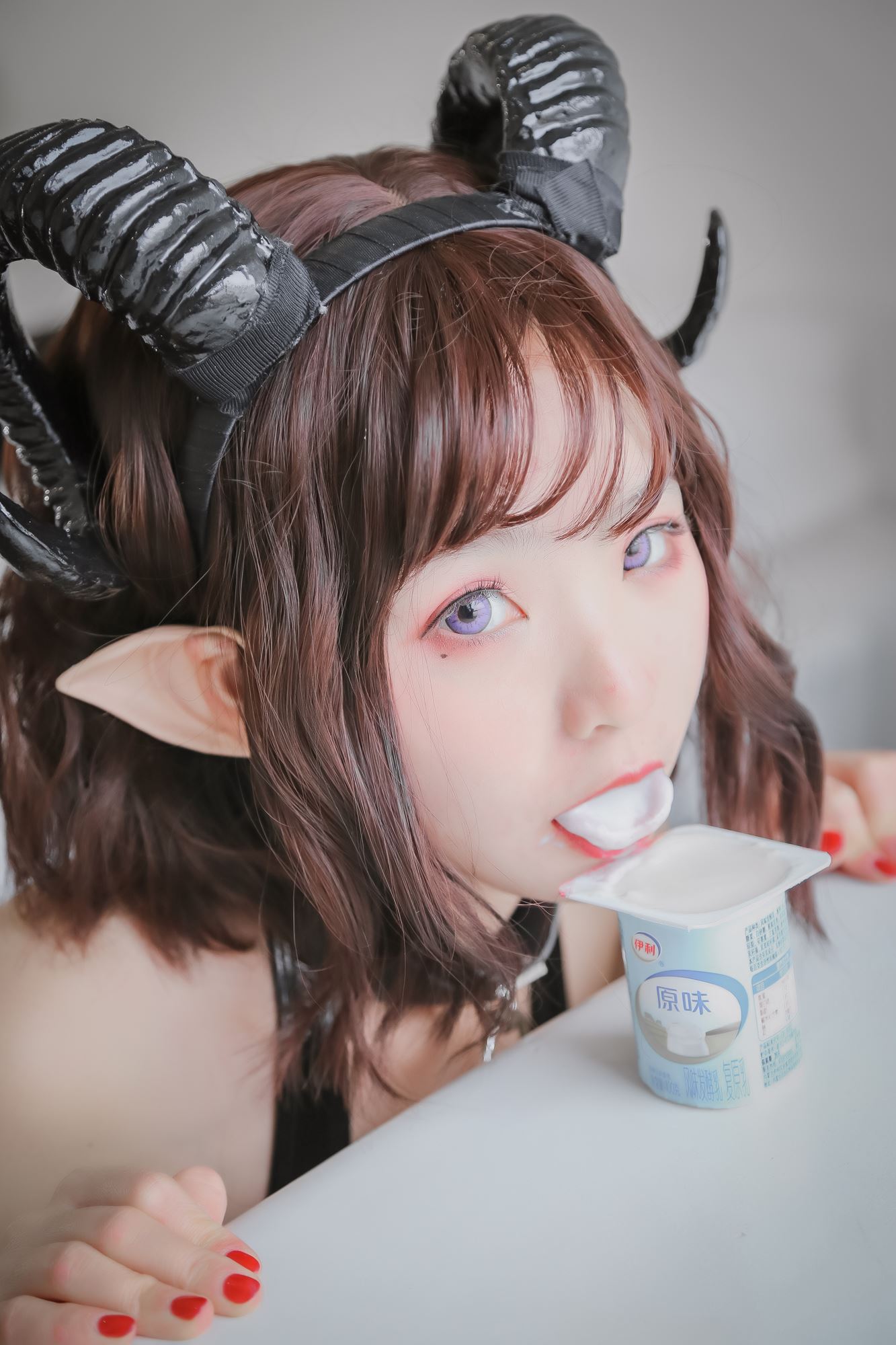 图片[10]-萌妹是青水  – 魅魔[9P] – 速更版-美库