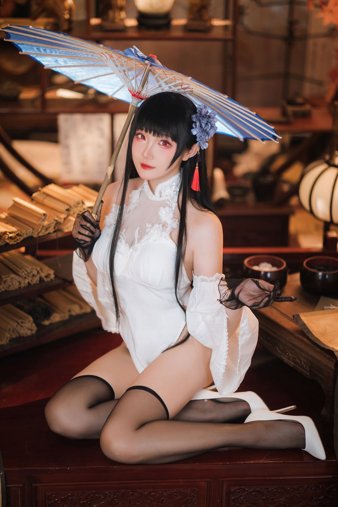 图片[11]-瓜希酱 – 逸仙[20P] – 速更版-美库