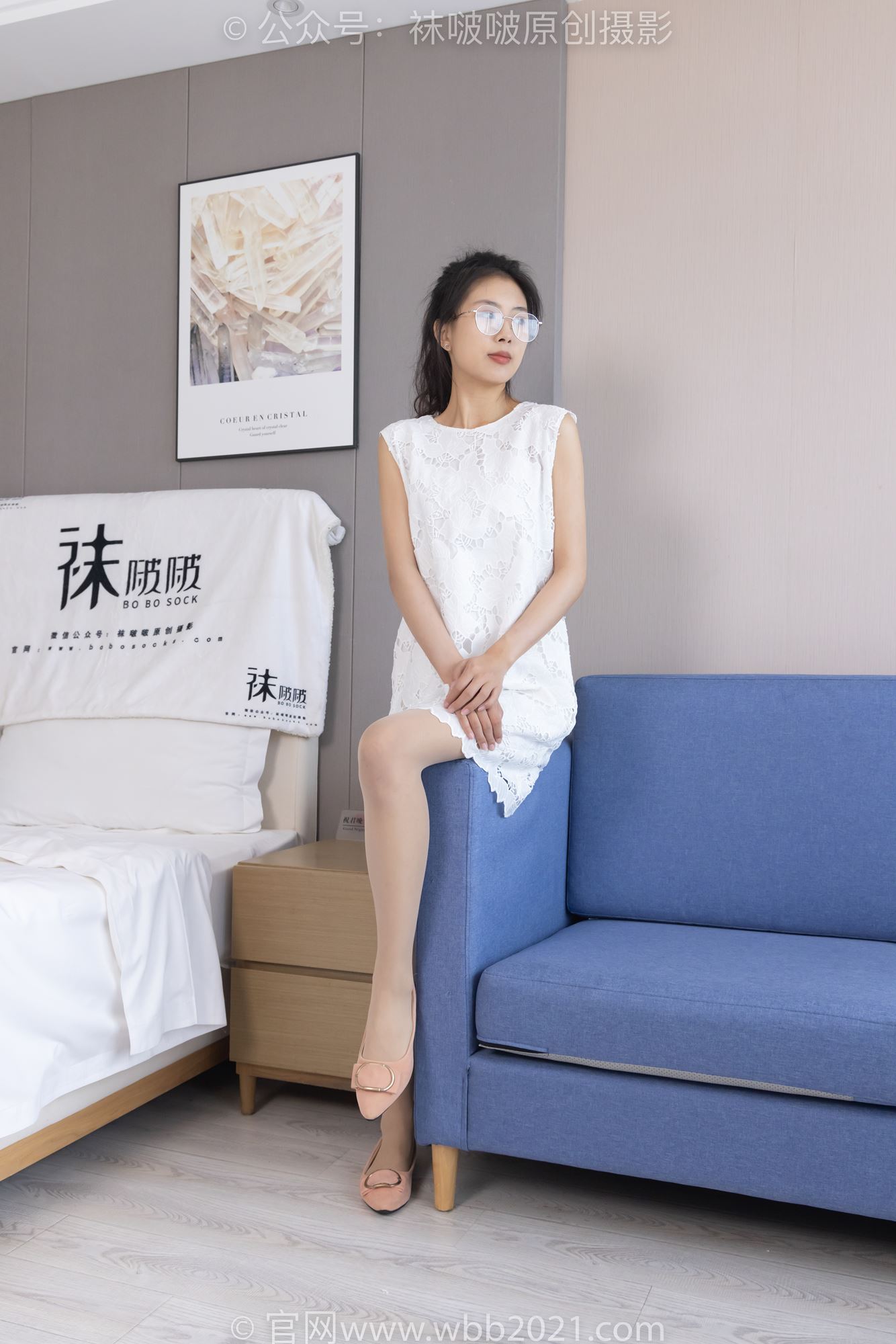 图片[20]-[BoBoSocks袜啵啵]NO.283 奶油-平底鞋、皮鞋、肉丝、厚白丝大腿袜[140P] – 速更版-美库