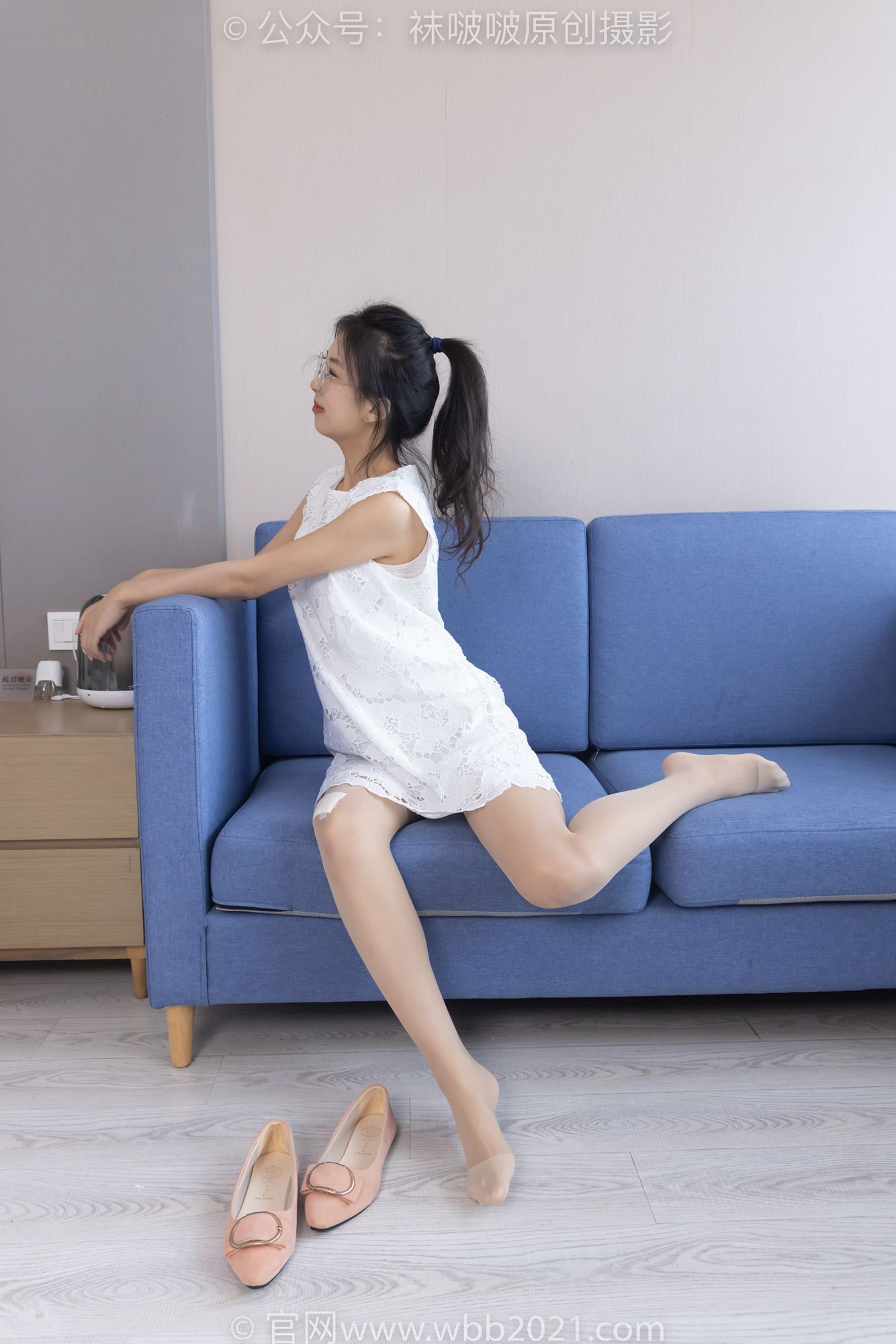 图片[60]-[BoBoSocks袜啵啵]NO.283 奶油-平底鞋、皮鞋、肉丝、厚白丝大腿袜[140P] – 速更版-美库