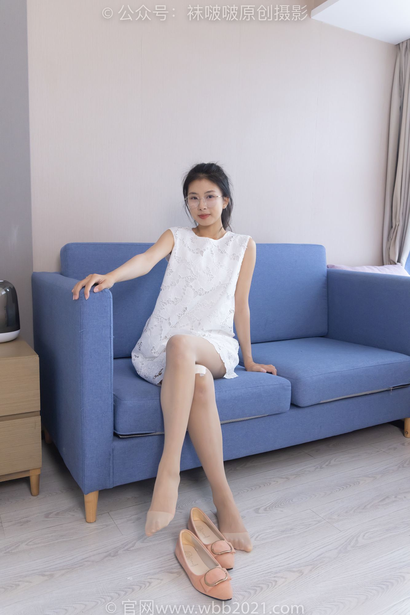 图片[65]-[BoBoSocks袜啵啵]NO.283 奶油-平底鞋、皮鞋、肉丝、厚白丝大腿袜[140P] – 速更版-美库