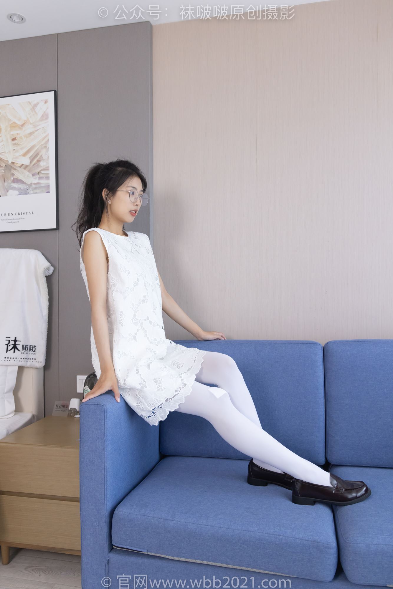 图片[77]-[BoBoSocks袜啵啵]NO.283 奶油-平底鞋、皮鞋、肉丝、厚白丝大腿袜[140P] – 速更版-美库