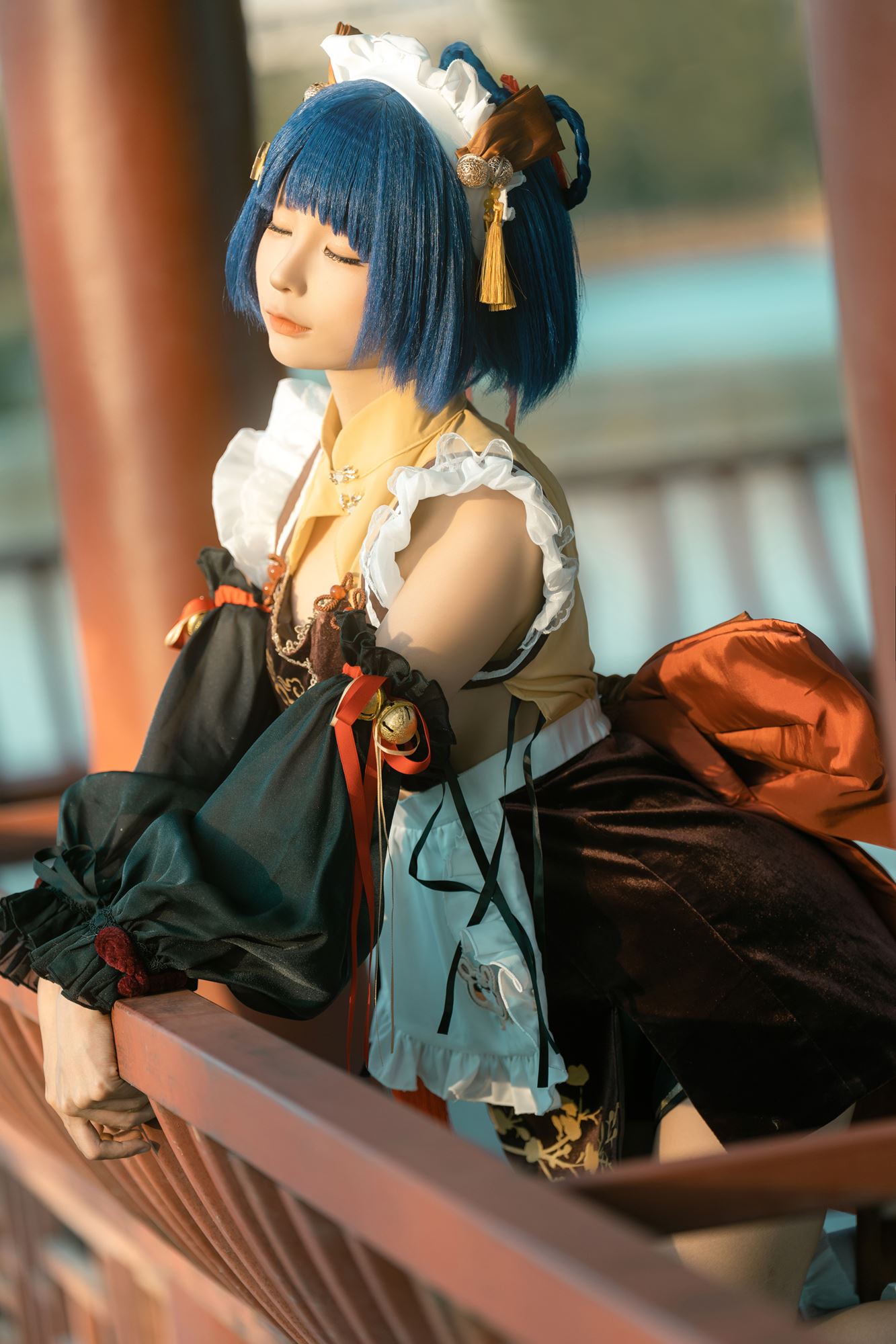 图片[24]-蠢沫沫 – 香菱女仆[27P] – 速更版-美库