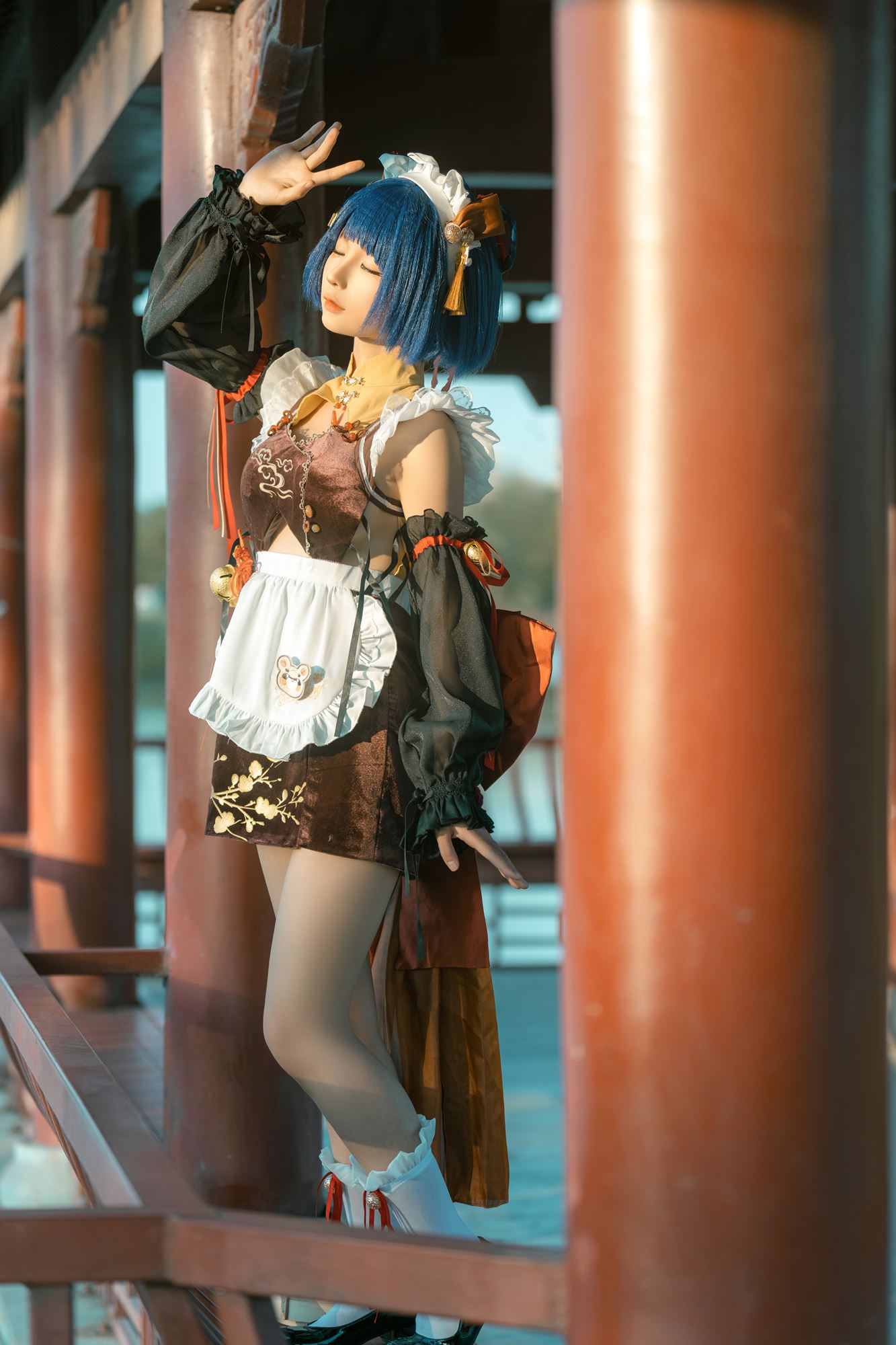 图片[25]-蠢沫沫 – 香菱女仆[27P] – 速更版-美库