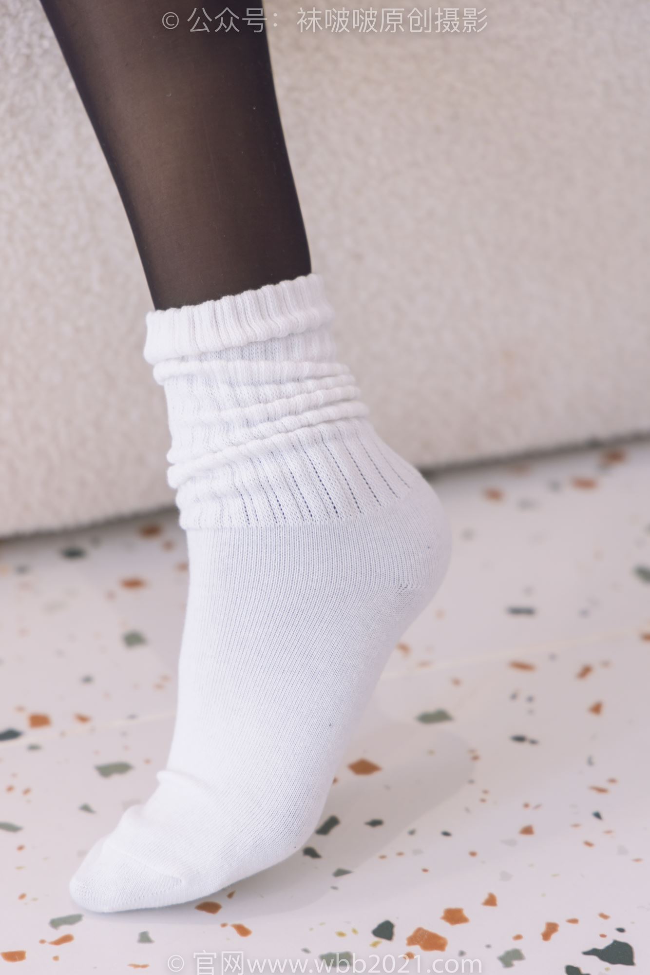 图片[50]-[BoBoSocks袜啵啵]NO.284 小甜豆-短靴、皮鞋、两双白棉袜、油亮黑丝、爱心印花白丝[150P] – 速更版-美库