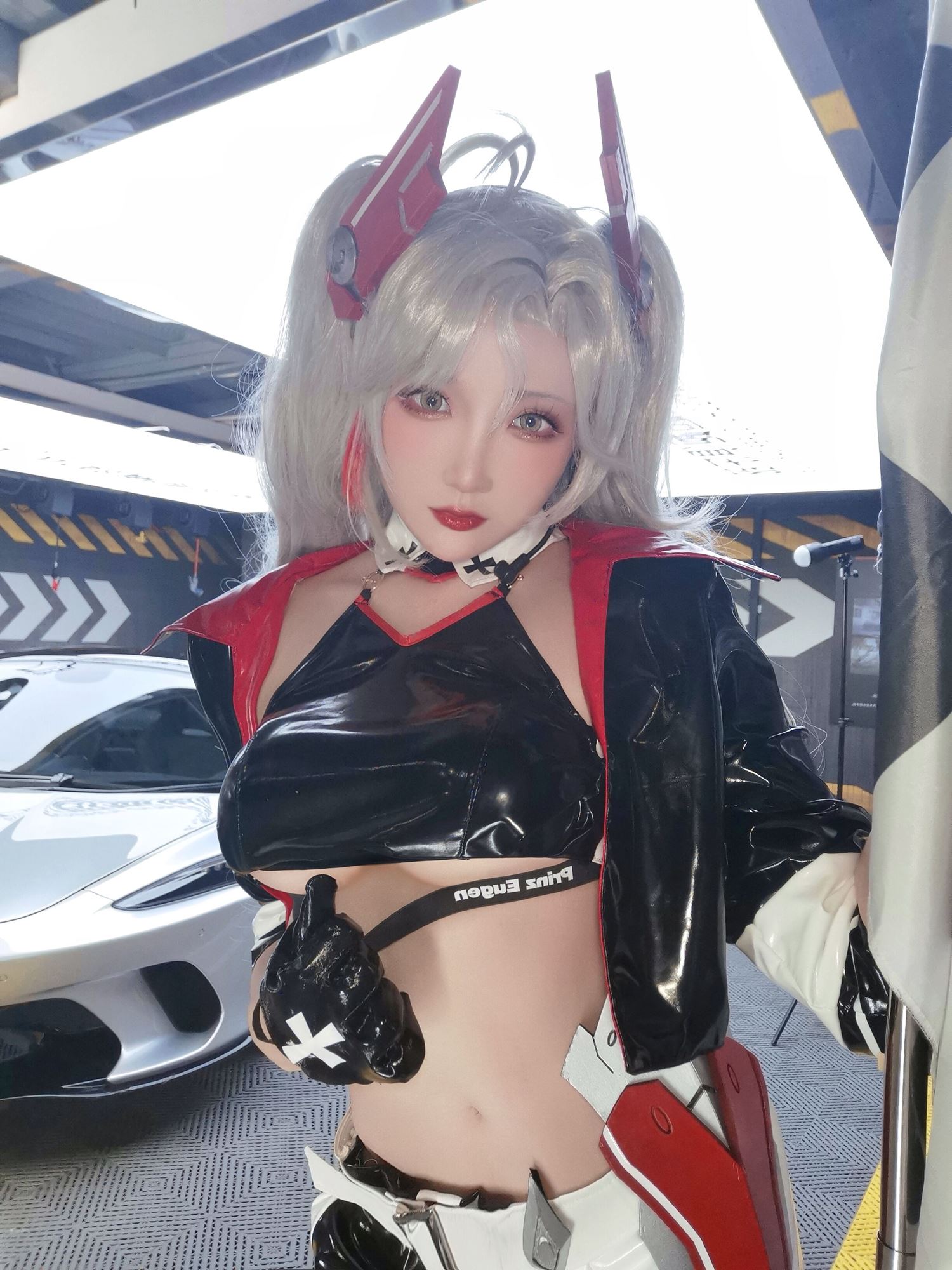 图片[58]-瓜希酱 & Momoko葵葵 碧蓝航线-欧根&企业-赛车女郎[58P] – 速更版-美库