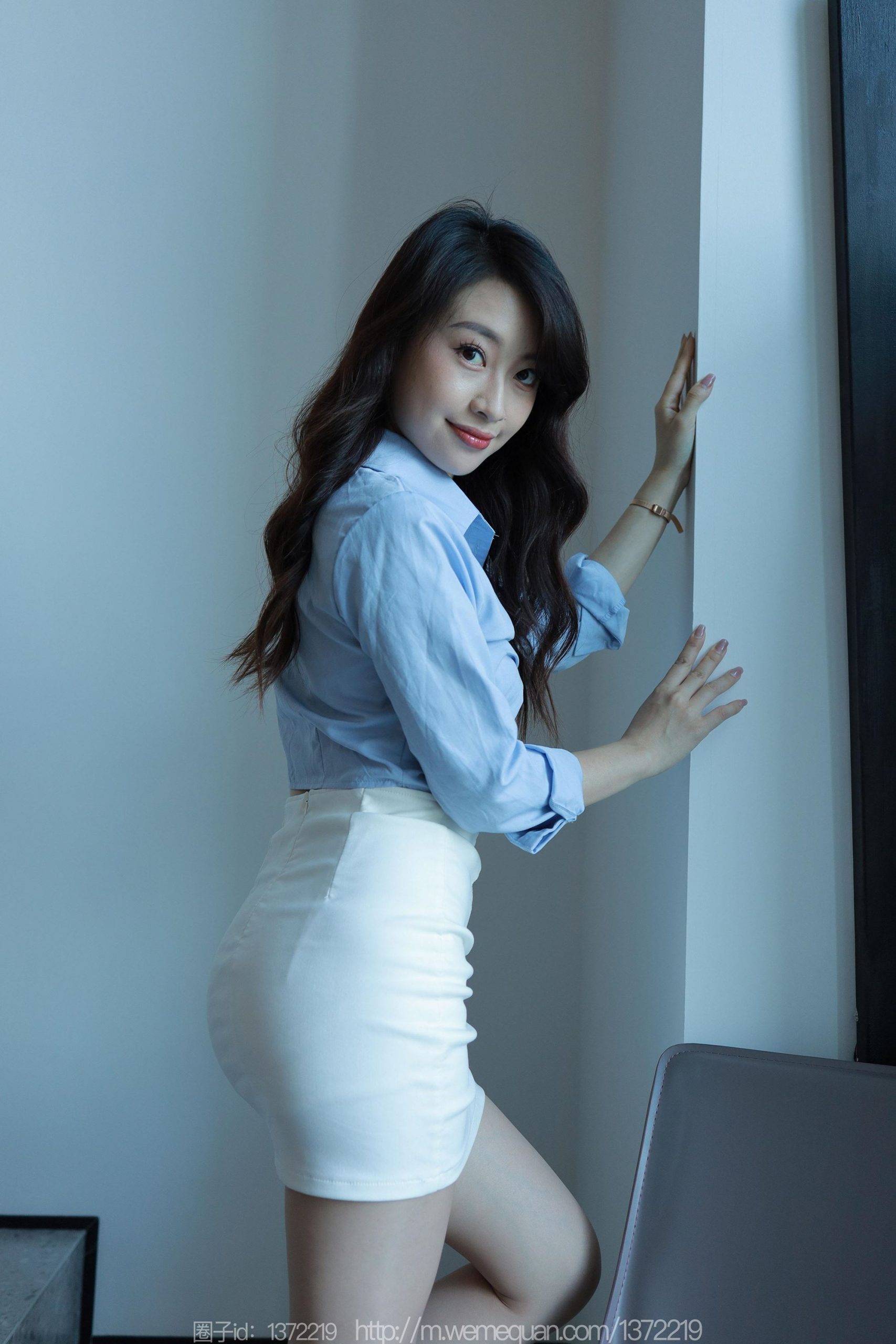 图片[33]-[IESS异思趣向] 2023.08.14 丝享家1506：小婕《蓝领佳人》[83P] – 速更版-美库