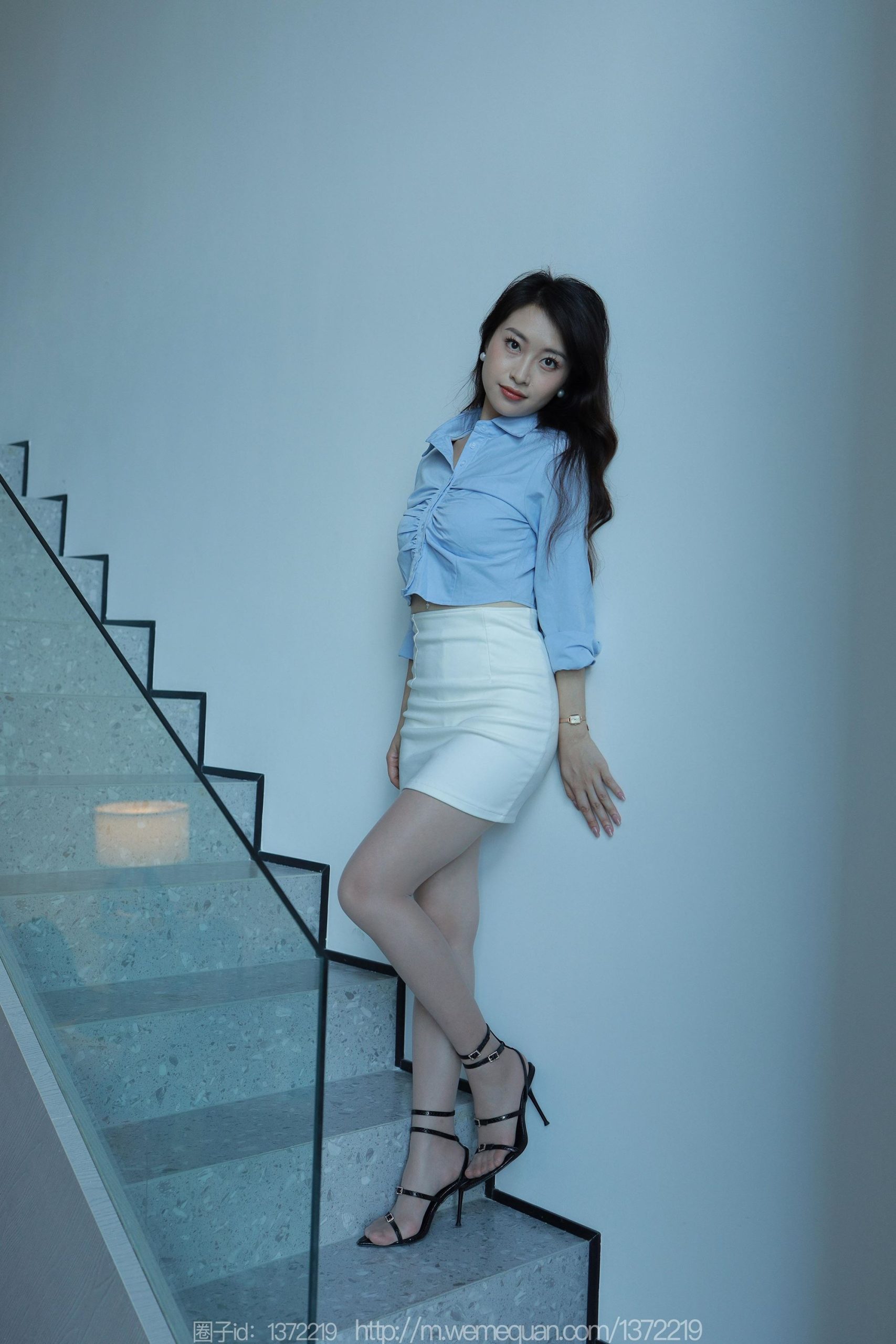 图片[55]-[IESS异思趣向] 2023.08.14 丝享家1506：小婕《蓝领佳人》[83P] – 速更版-美库