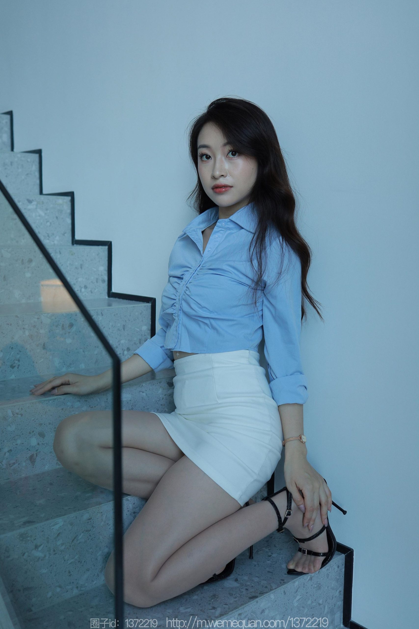 图片[64]-[IESS异思趣向] 2023.08.14 丝享家1506：小婕《蓝领佳人》[83P] – 速更版-美库