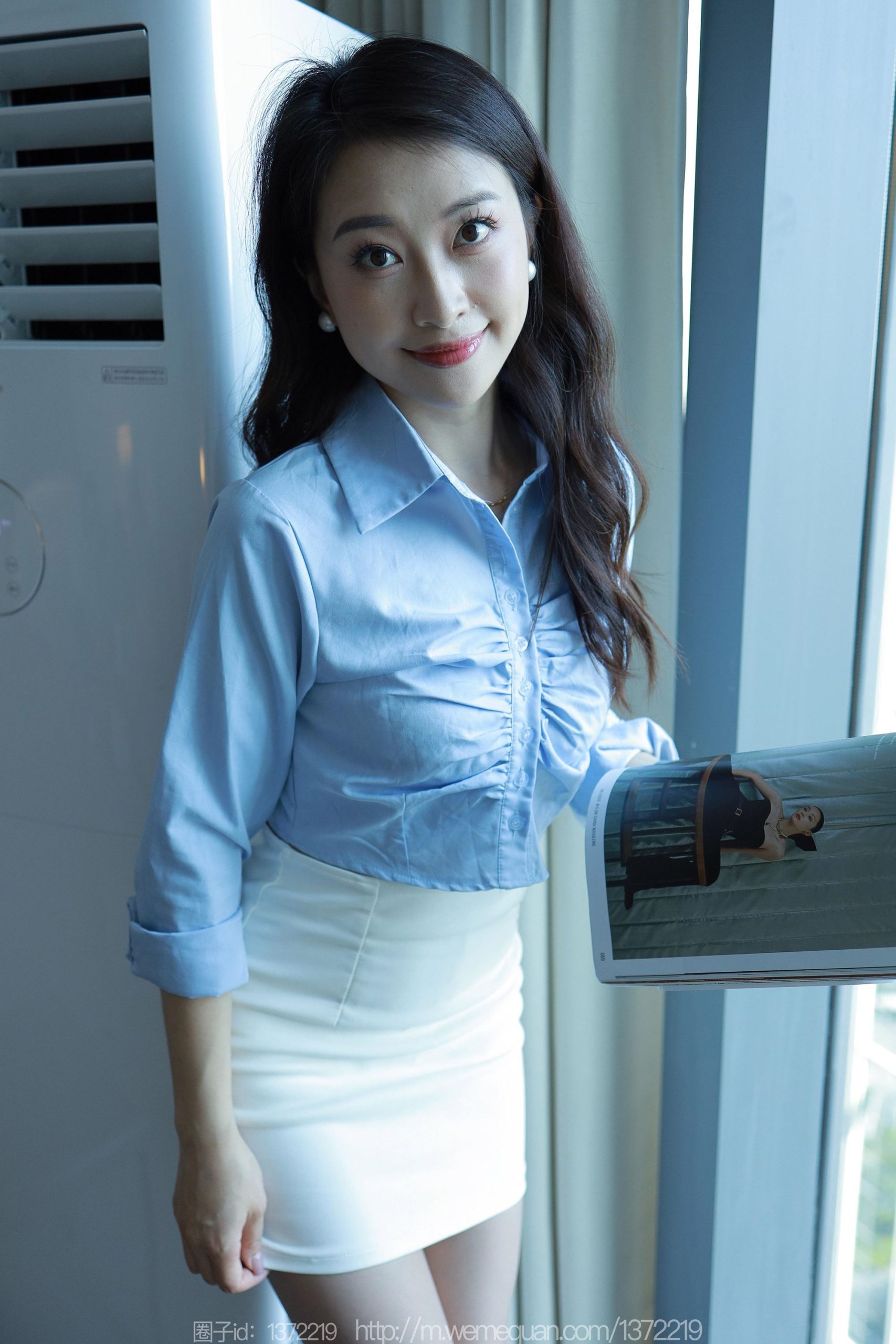 图片[80]-[IESS异思趣向] 2023.08.14 丝享家1506：小婕《蓝领佳人》[83P] – 速更版-美库