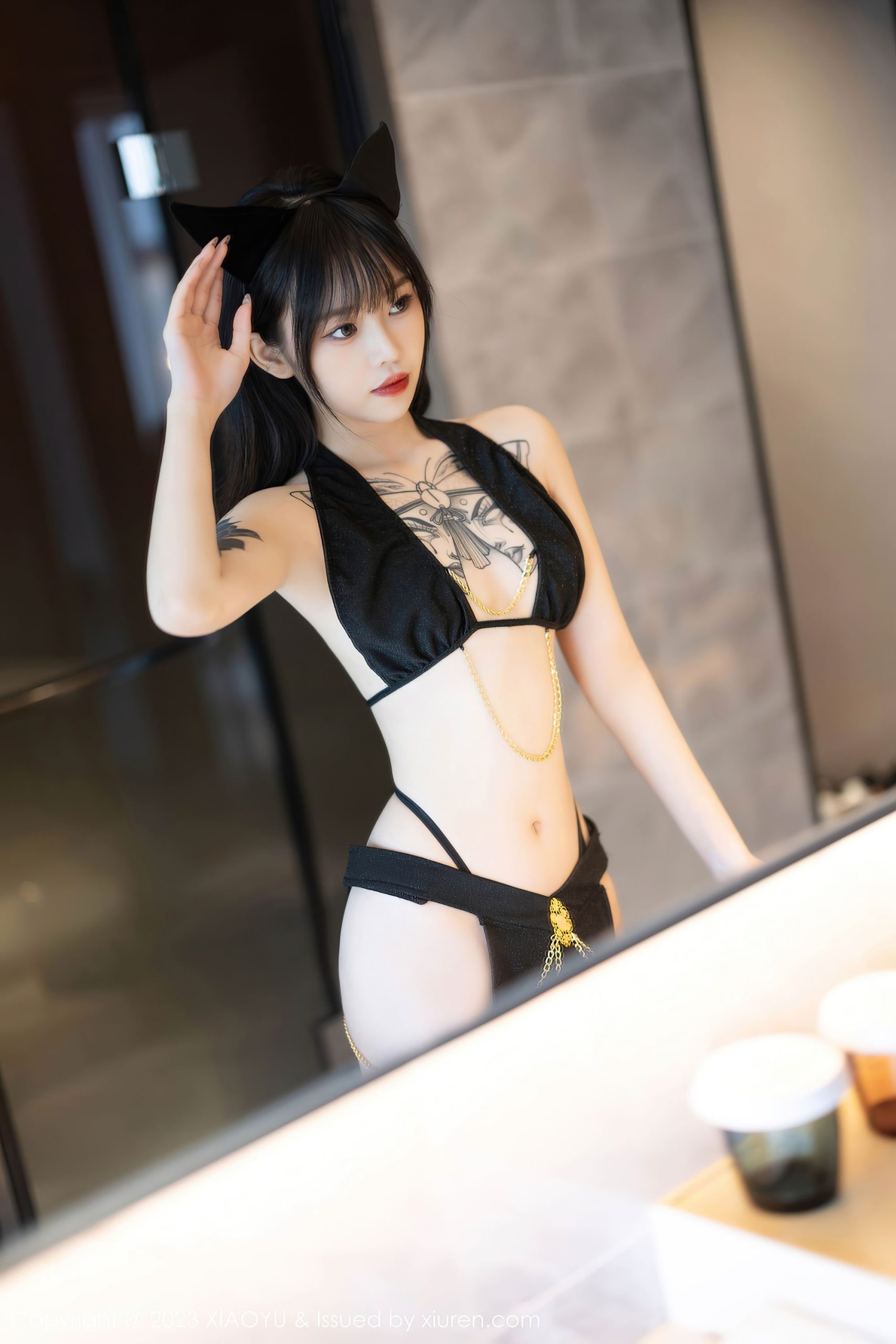 图片[15]-[XIAOYU语画界] 2023.09.25 VOL.1118 奶瓶. 旗袍美腿[55P] – 速更版-美库