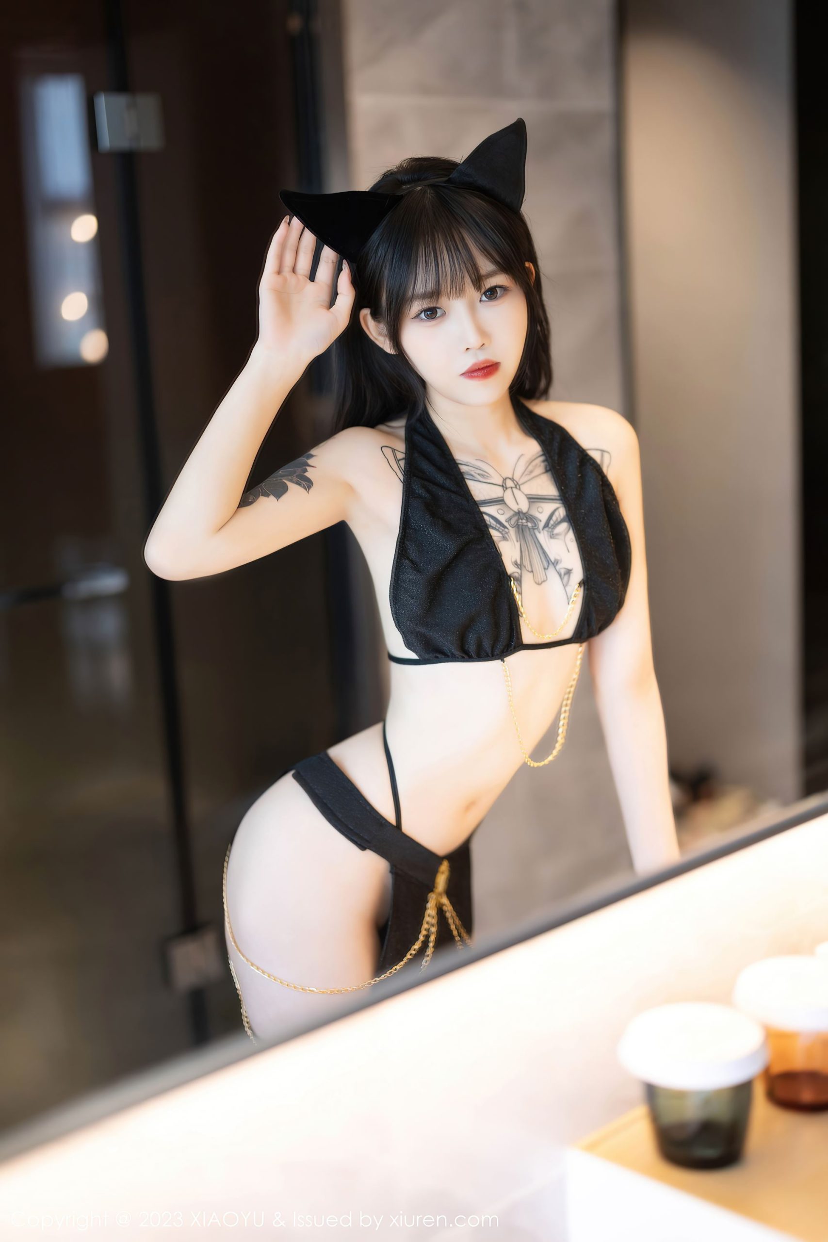 图片[16]-[XIAOYU语画界] 2023.09.25 VOL.1118 奶瓶. 旗袍美腿[55P] – 速更版-美库
