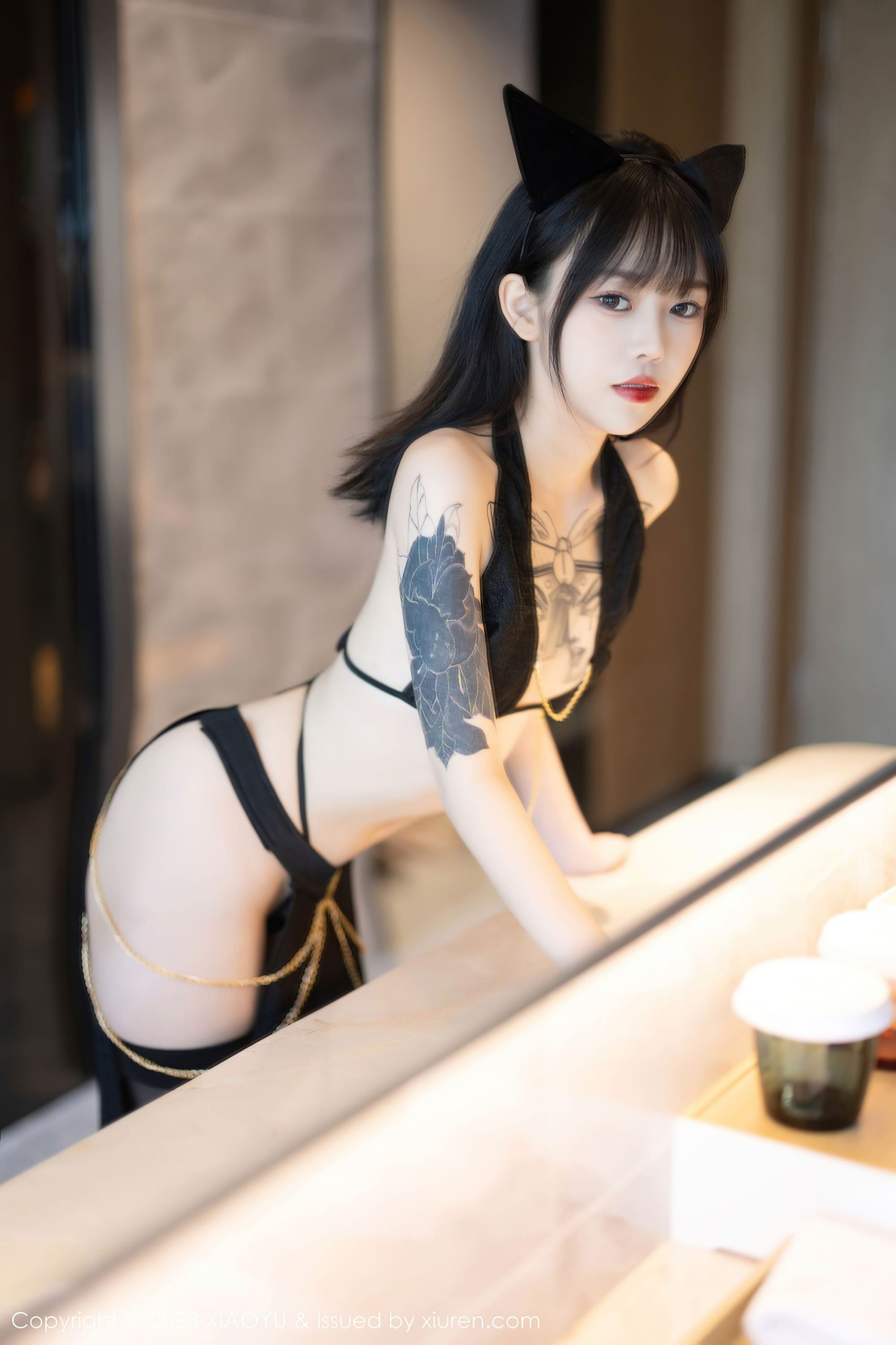 图片[17]-[XIAOYU语画界] 2023.09.25 VOL.1118 奶瓶. 旗袍美腿[55P] – 速更版-美库