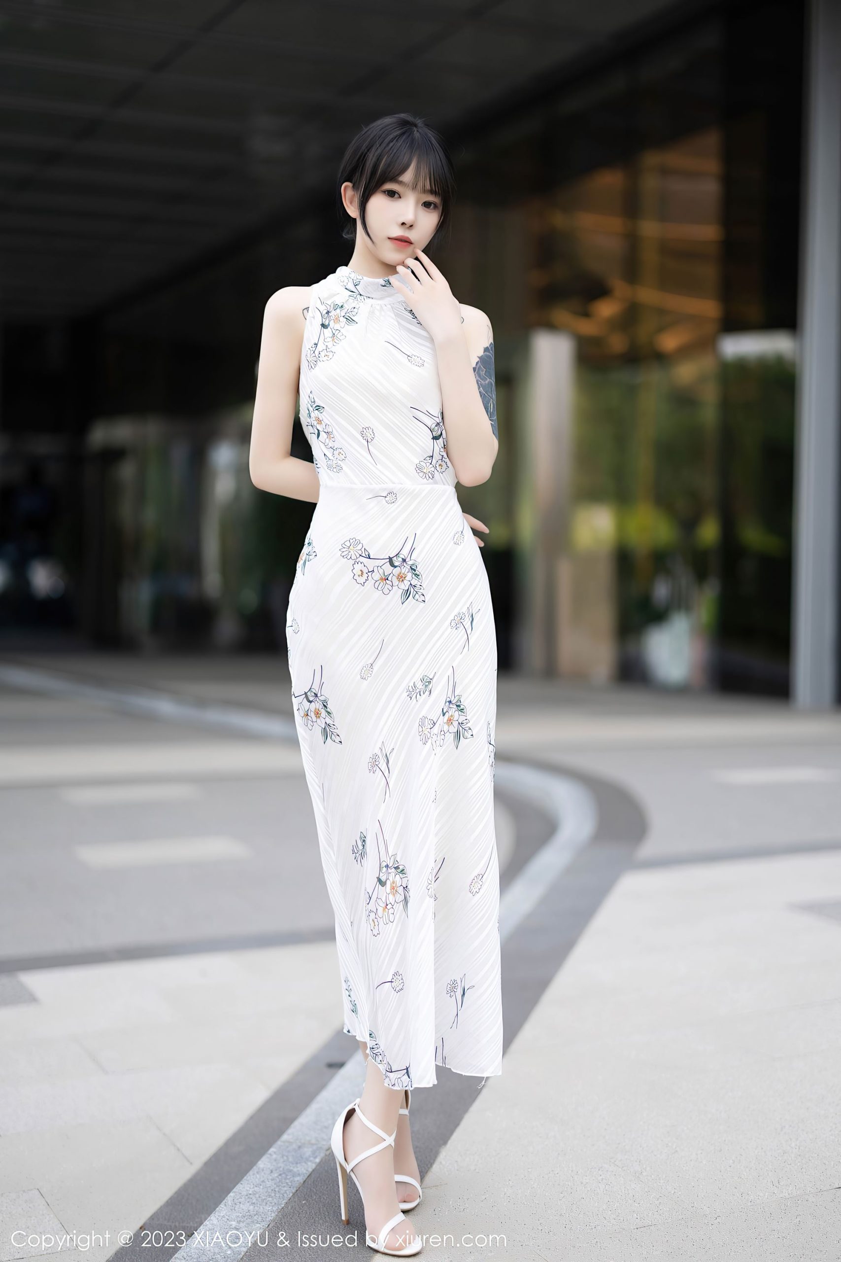 图片[50]-[XIAOYU语画界] 2023.09.25 VOL.1118 奶瓶. 旗袍美腿[55P] – 速更版-美库