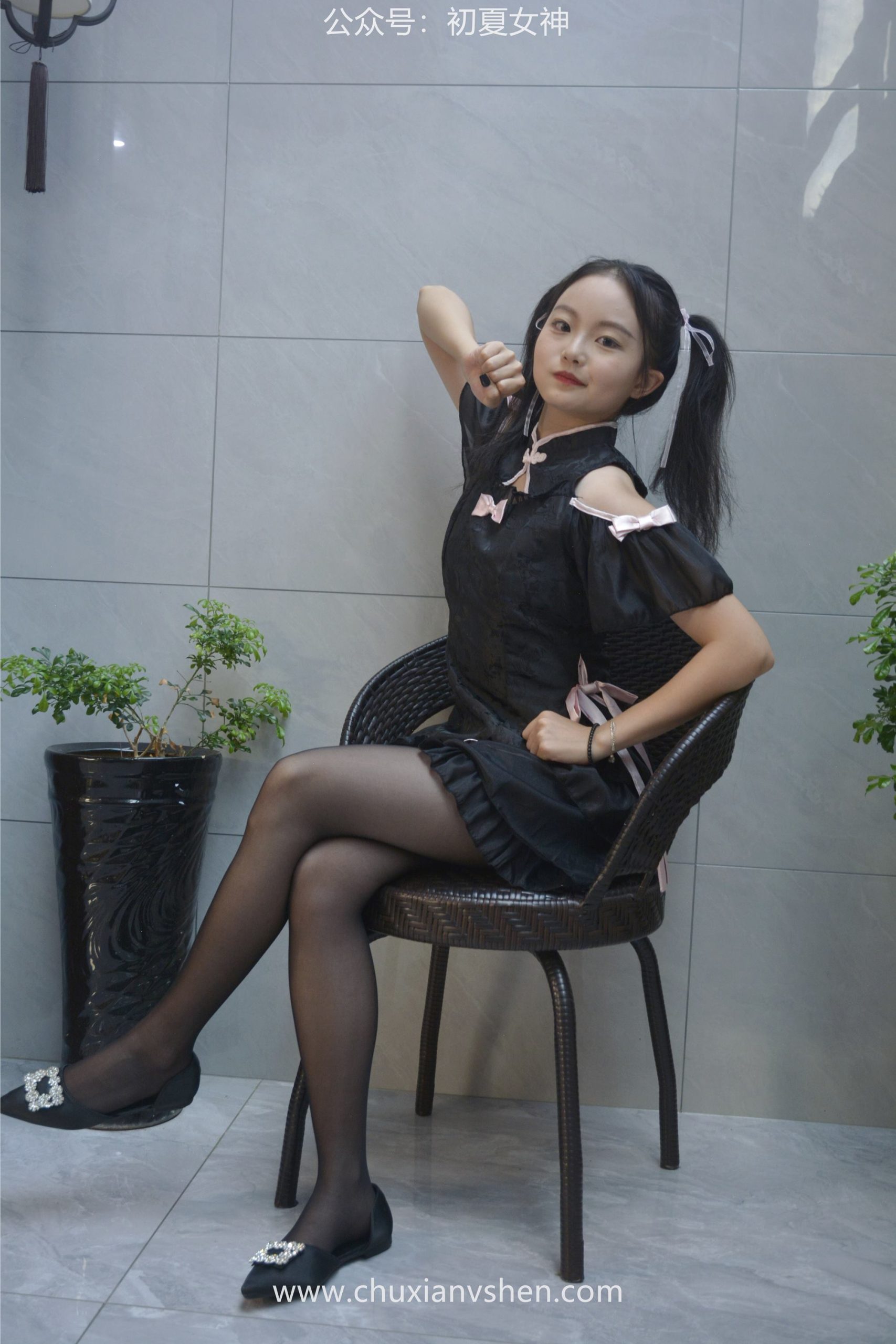 图片[11]-初夏女神 NO.056 双双 鬼马少女[134P] – 速更版-美库