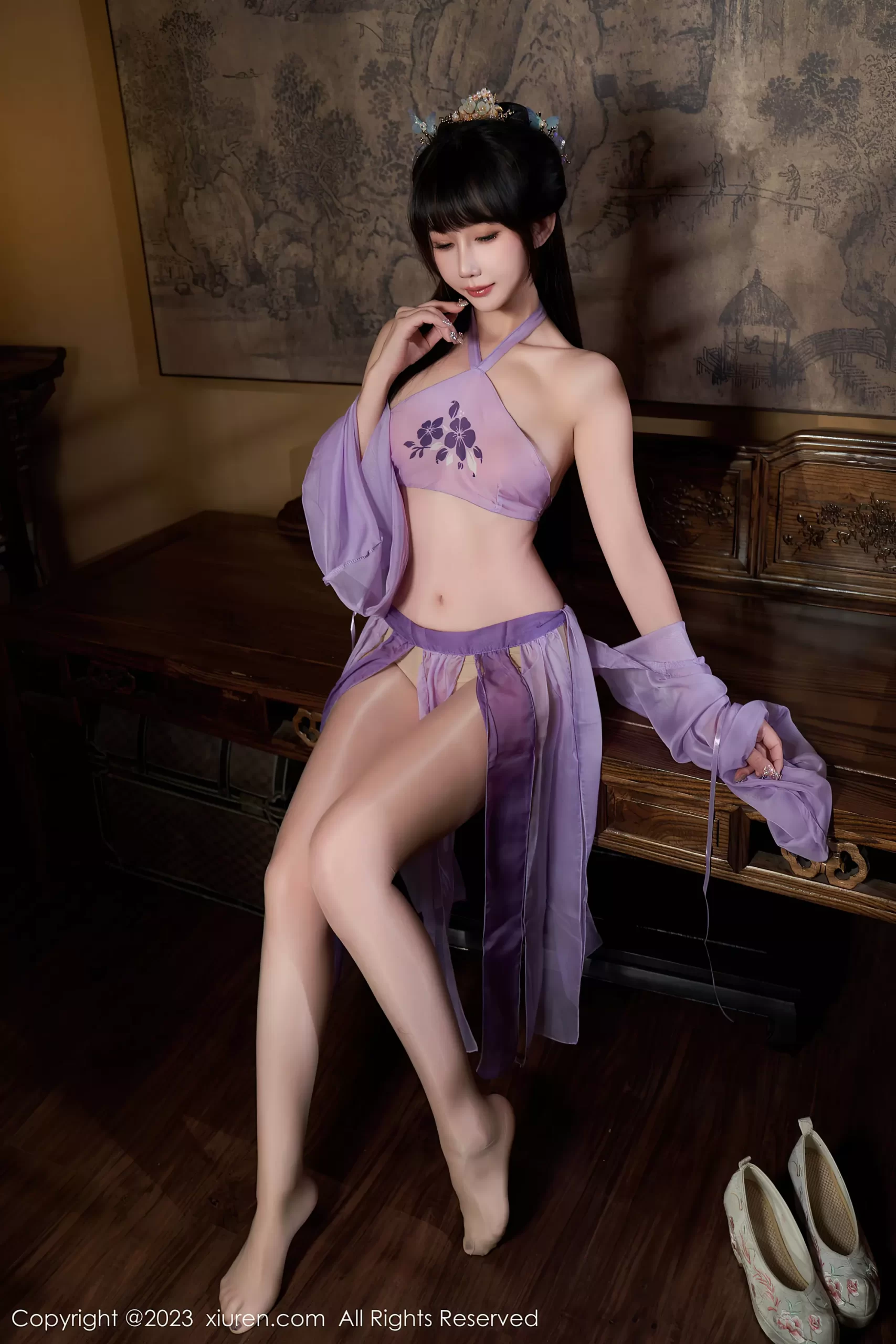 图片[62]-[XiuRen秀人网] 2023.09.26 No.7442 波巧酱 古装美腿[64P] – 速更版-美库