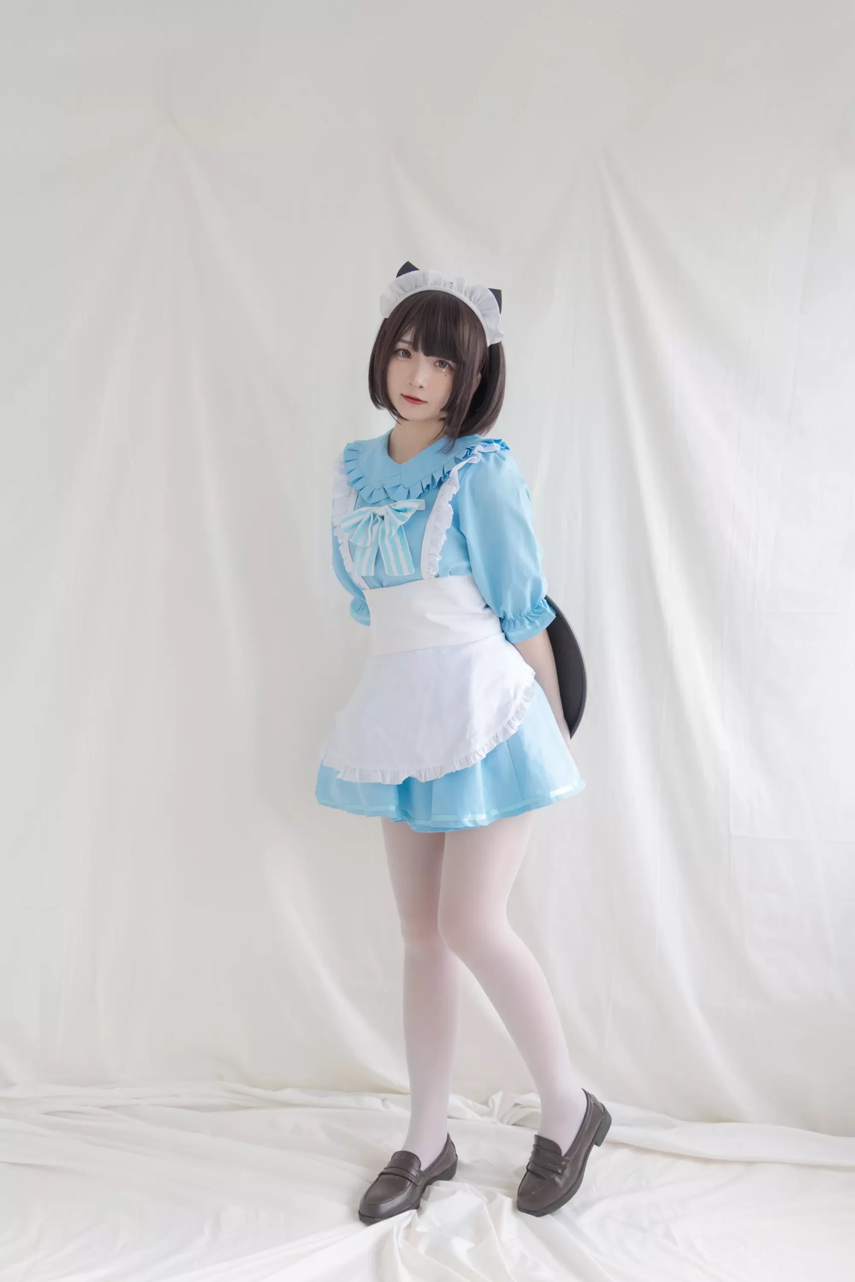 图片[10]-少女秩序 EXVOL.06 蓝白女仆[42P] – 速更版-美库