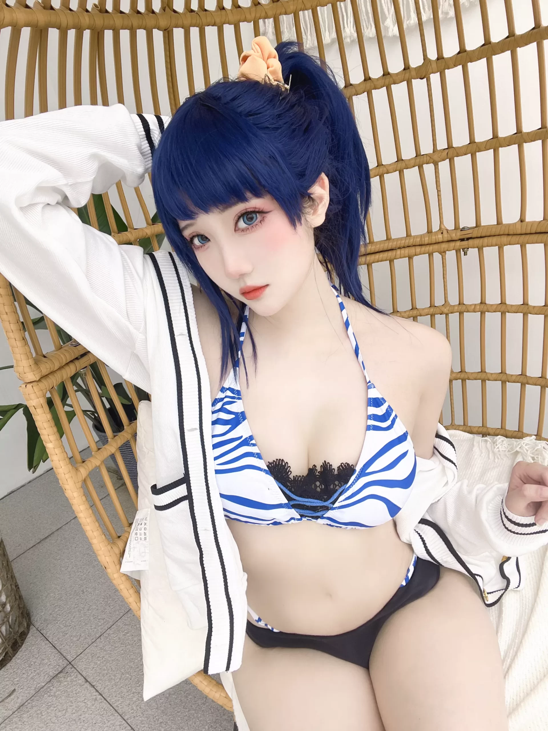 图片[30]-瓜希酱 & Momoko葵葵 – 电光超人古利特 宝多六花&新条茜 泳装[82P] – 速更版-美库