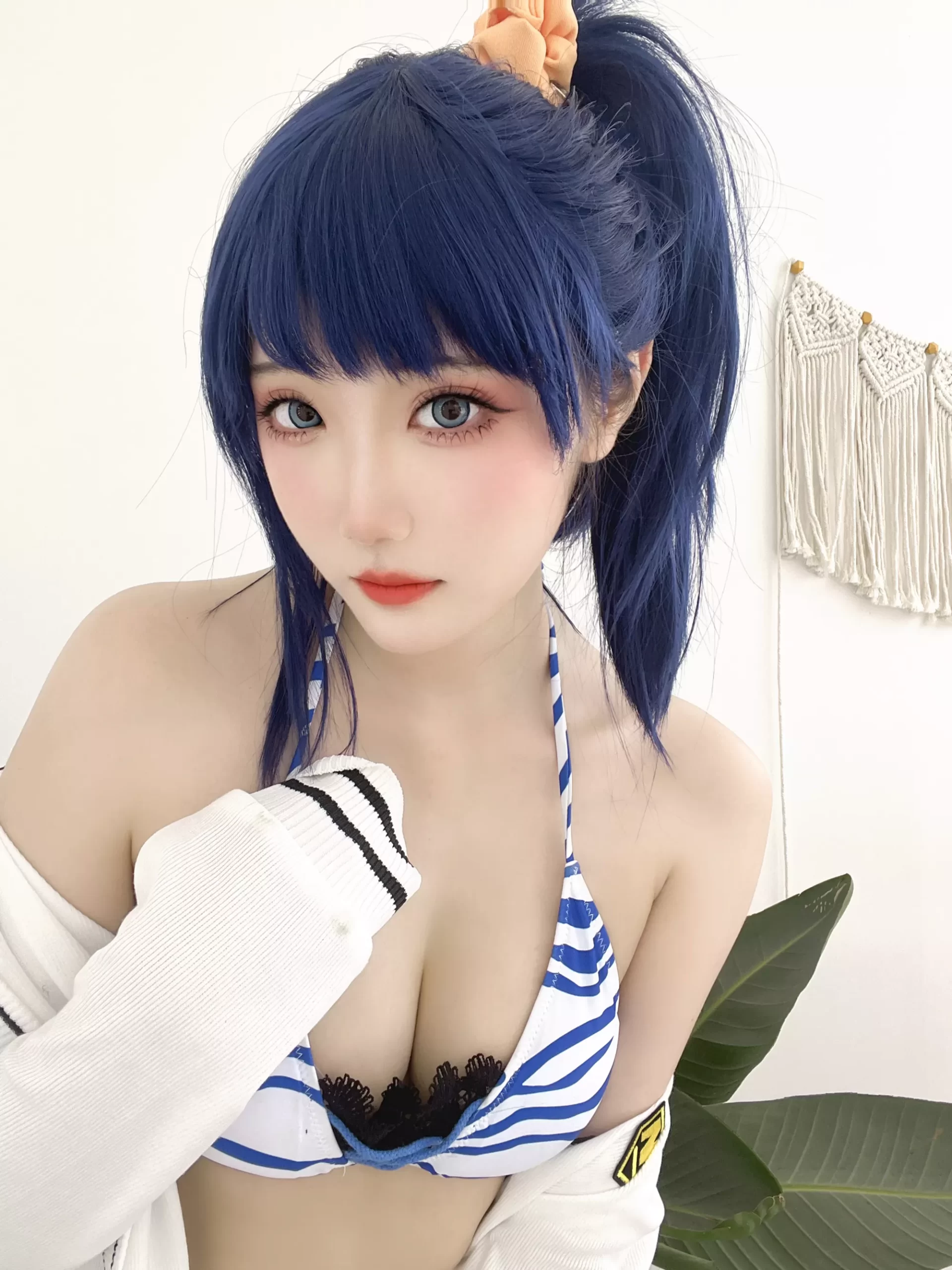 图片[33]-瓜希酱 & Momoko葵葵 – 电光超人古利特 宝多六花&新条茜 泳装[82P] – 速更版-美库