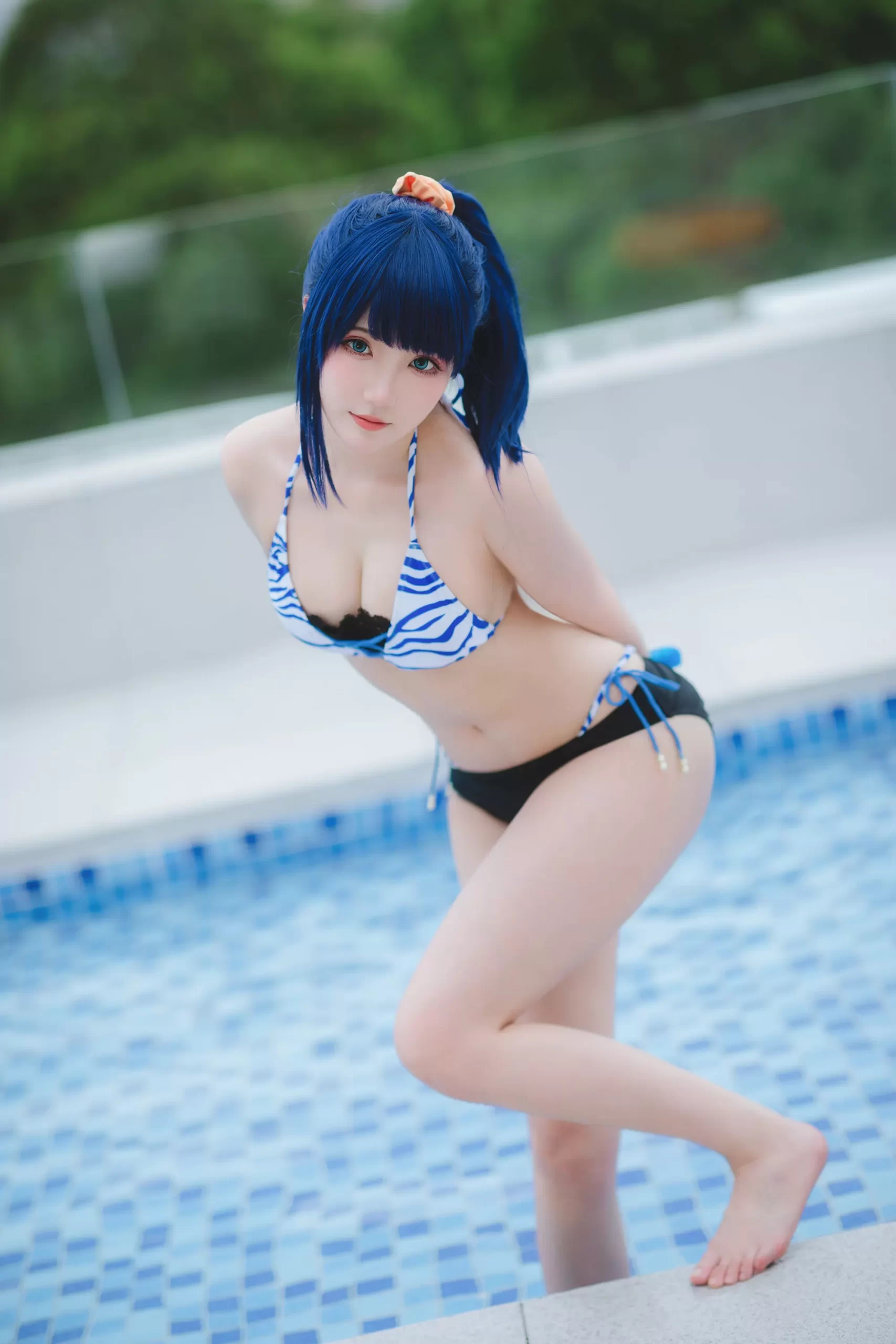 图片[41]-瓜希酱 & Momoko葵葵 – 电光超人古利特 宝多六花&新条茜 泳装[82P] – 速更版-美库