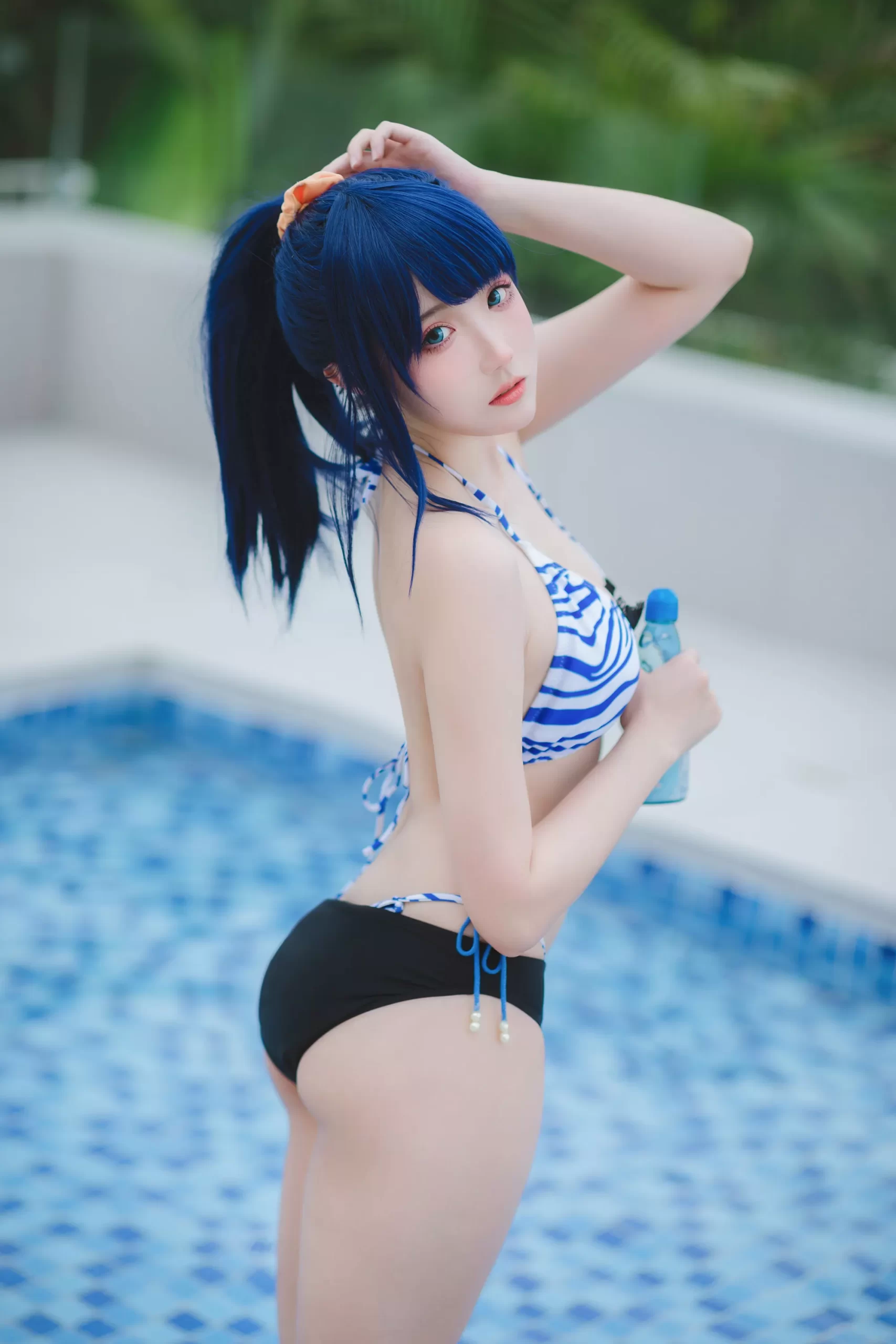 图片[42]-瓜希酱 & Momoko葵葵 – 电光超人古利特 宝多六花&新条茜 泳装[82P] – 速更版-美库