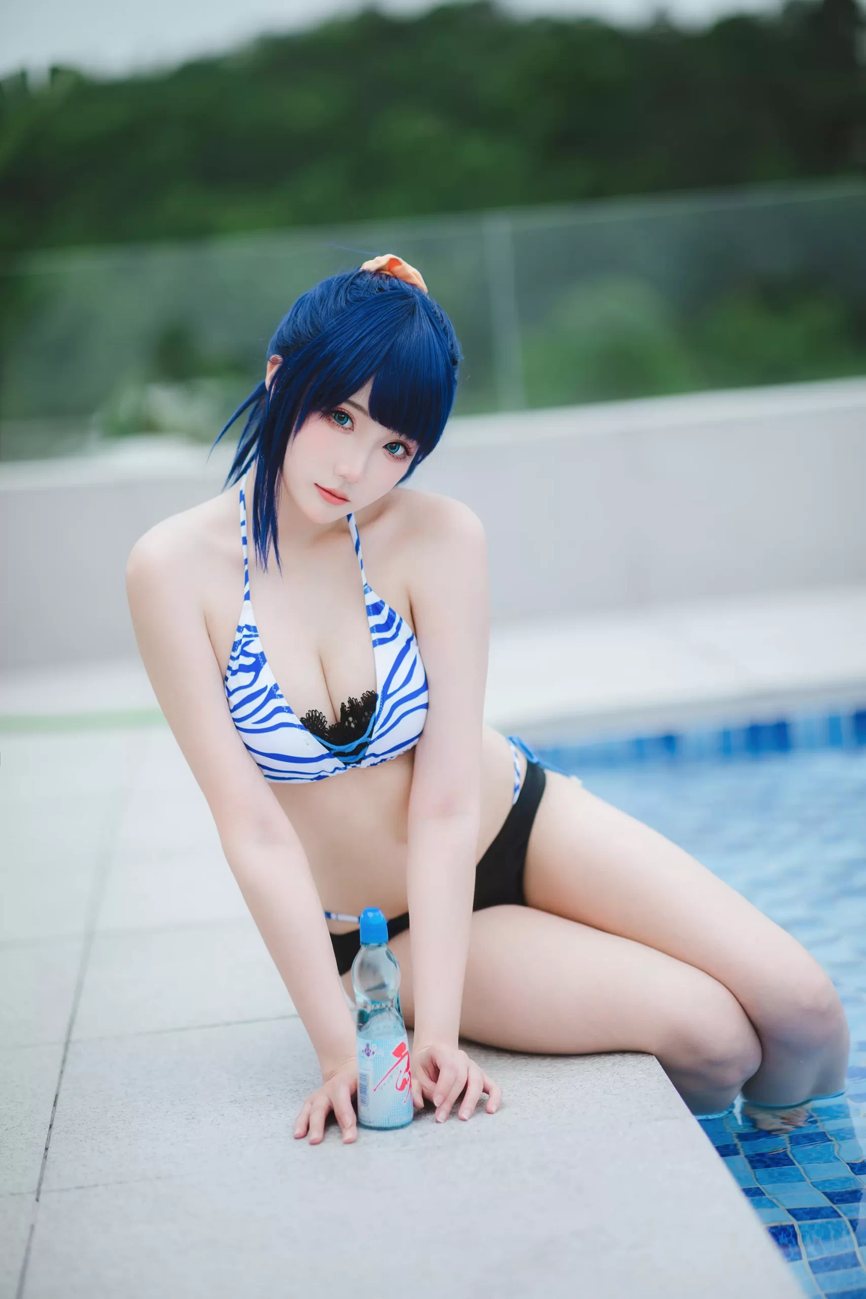 图片[43]-瓜希酱 & Momoko葵葵 – 电光超人古利特 宝多六花&新条茜 泳装[82P] – 速更版-美库