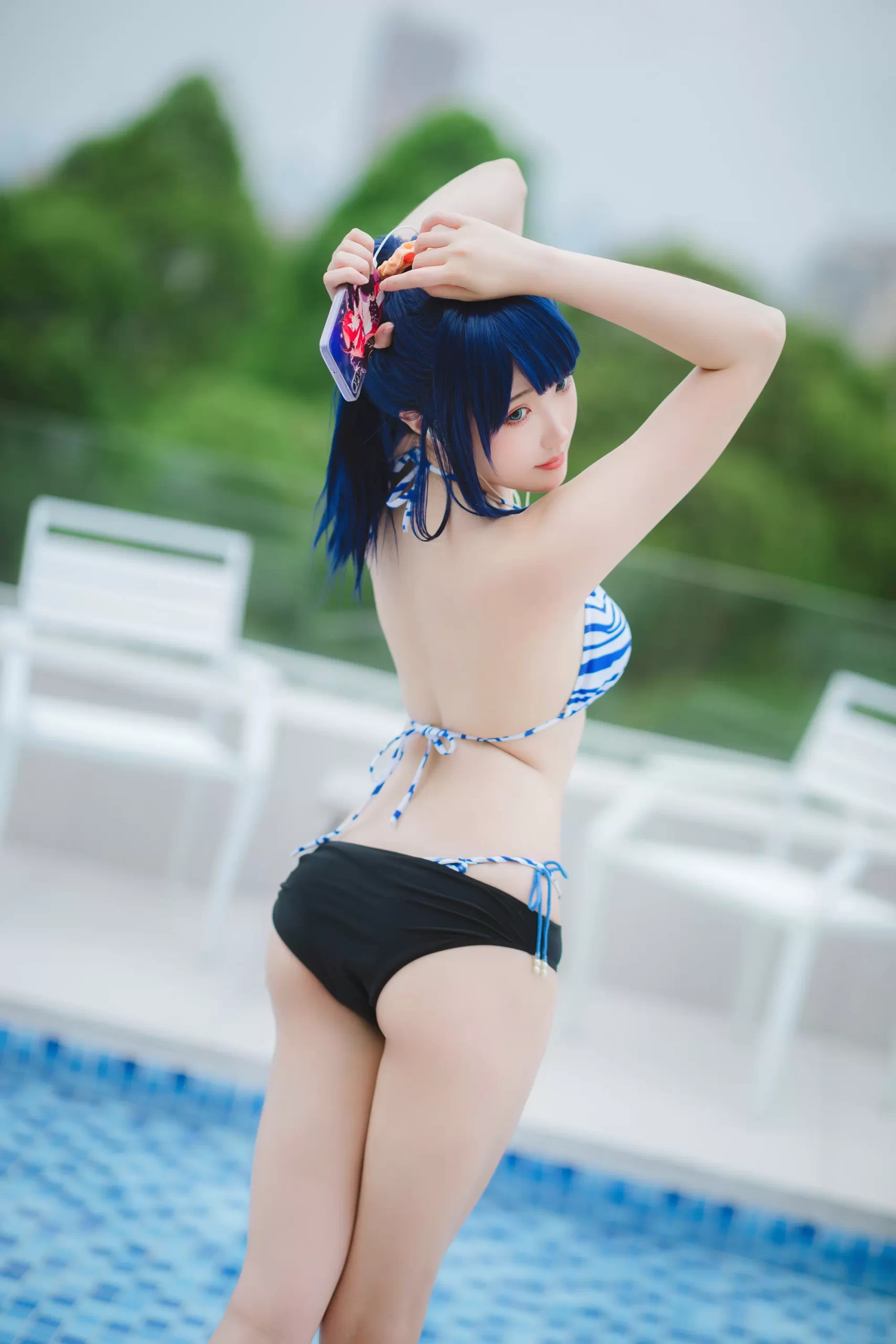 图片[52]-瓜希酱 & Momoko葵葵 – 电光超人古利特 宝多六花&新条茜 泳装[82P] – 速更版-美库