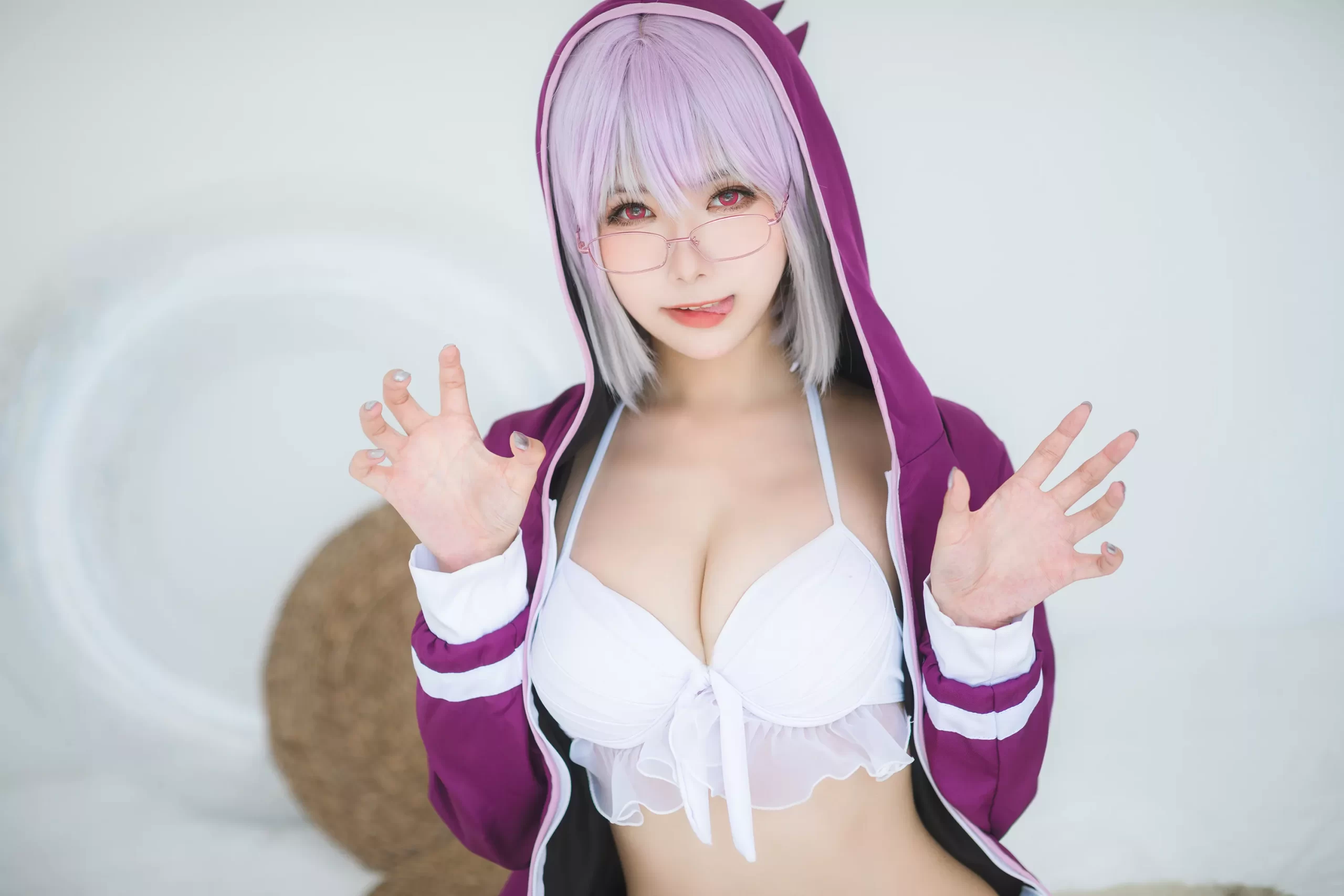 图片[71]-瓜希酱 & Momoko葵葵 – 电光超人古利特 宝多六花&新条茜 泳装[82P] – 速更版-美库