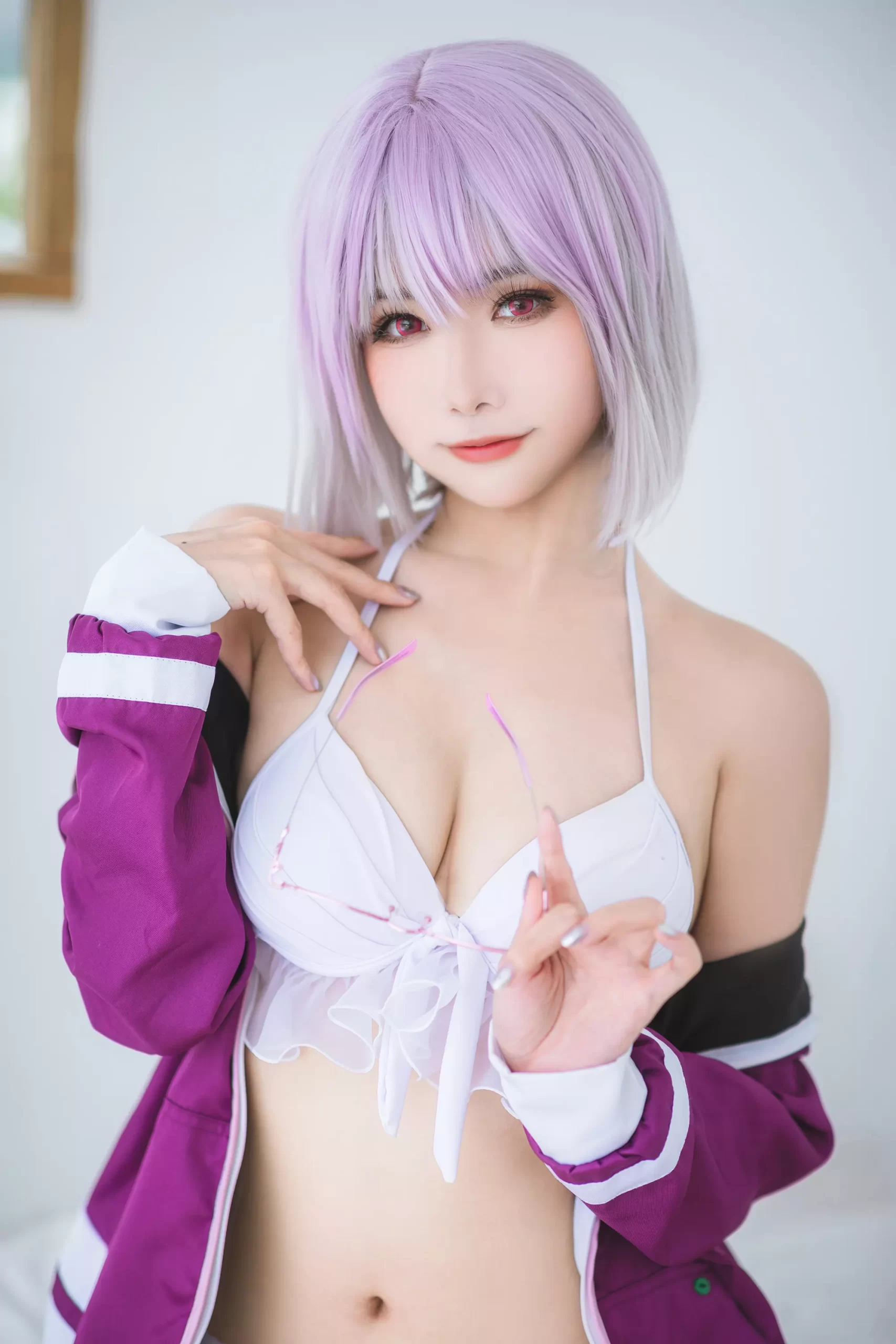 图片[73]-瓜希酱 & Momoko葵葵 – 电光超人古利特 宝多六花&新条茜 泳装[82P] – 速更版-美库