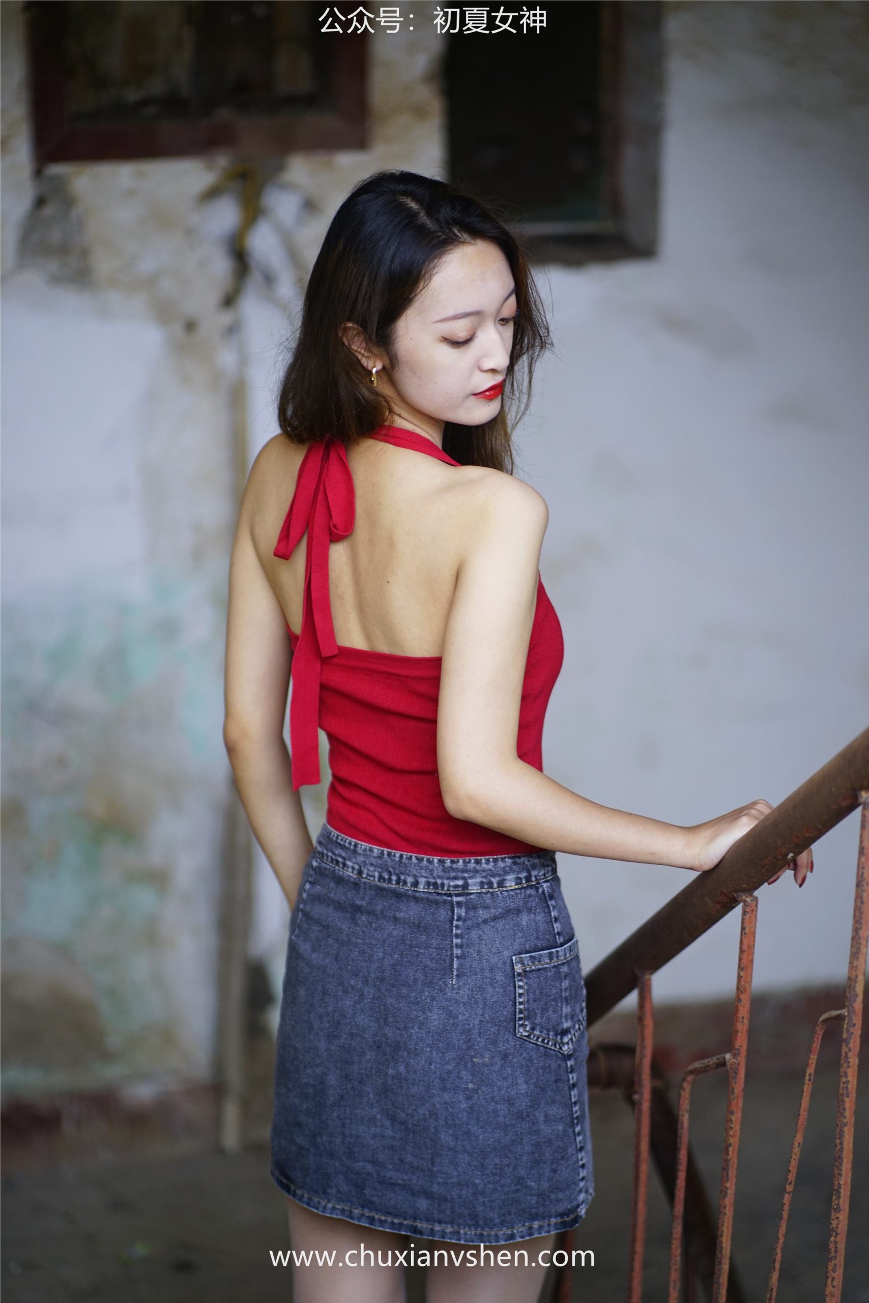 图片[20]-初夏女神 NO.058 依依 复古街头[130P] – 速更版-美库