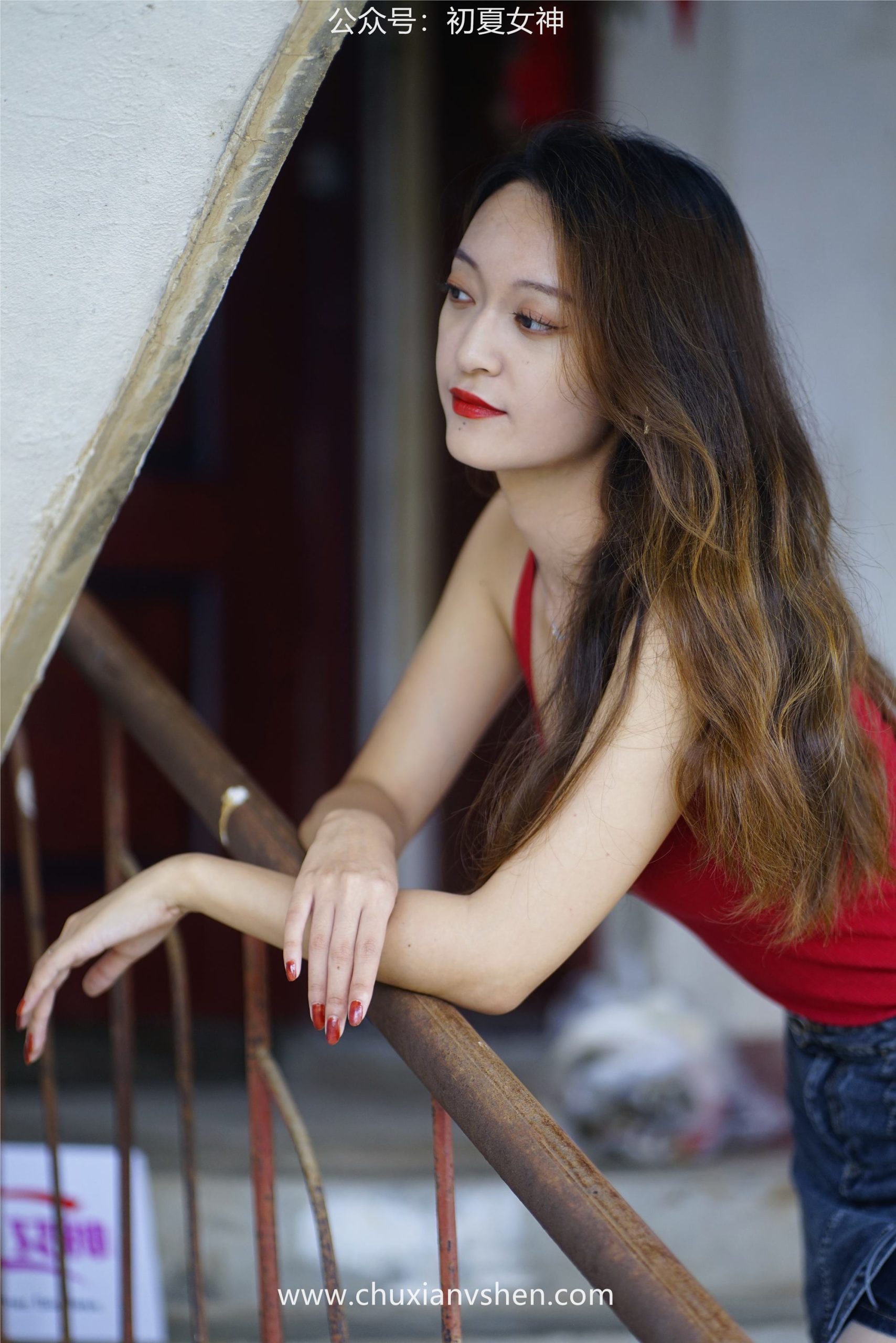 图片[30]-初夏女神 NO.058 依依 复古街头[130P] – 速更版-美库