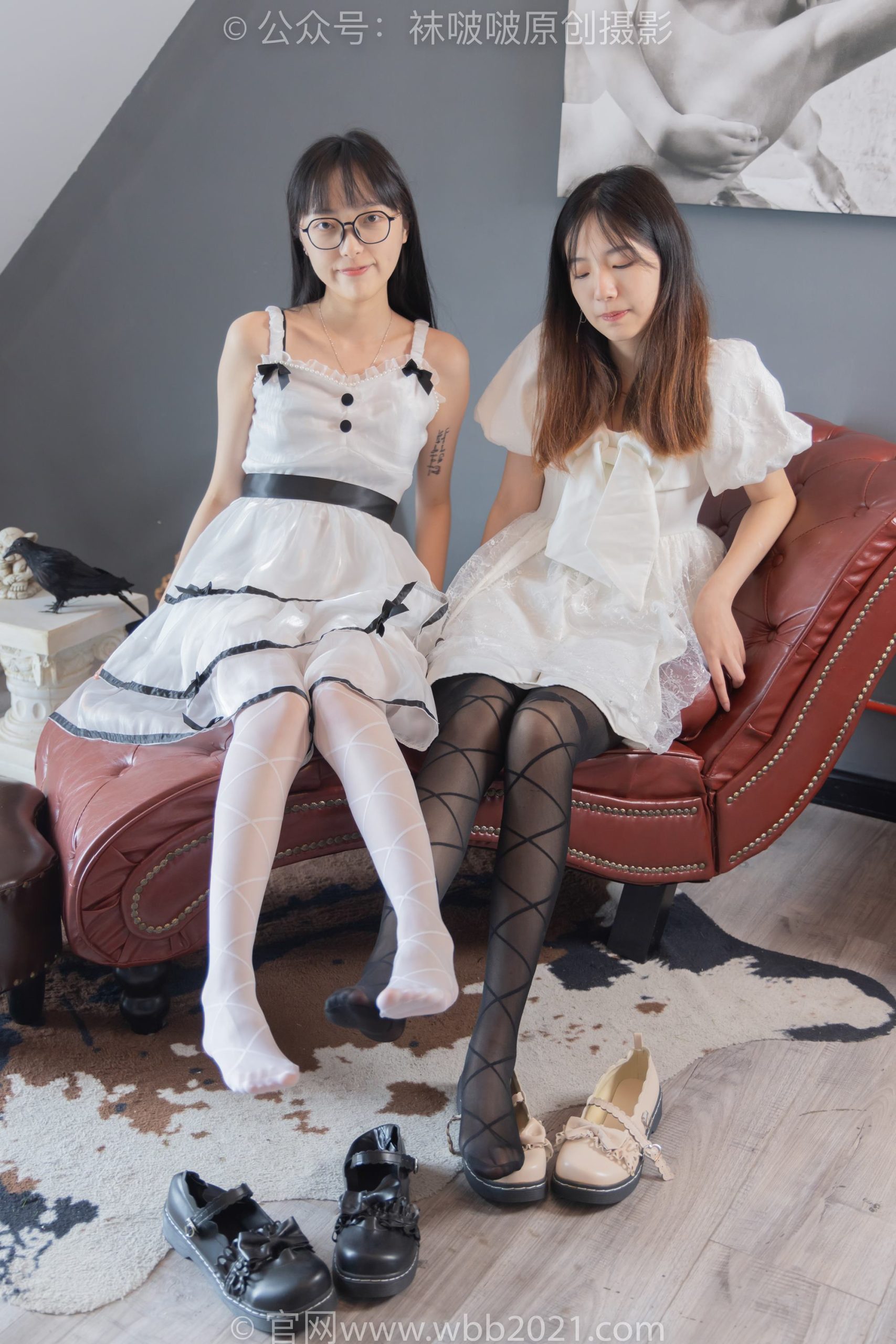 图片[25]-[BoBoSocks袜啵啵]NO.290 小甜豆稚予-皮鞋、黑丝、白丝[140P] – 速更版-美库