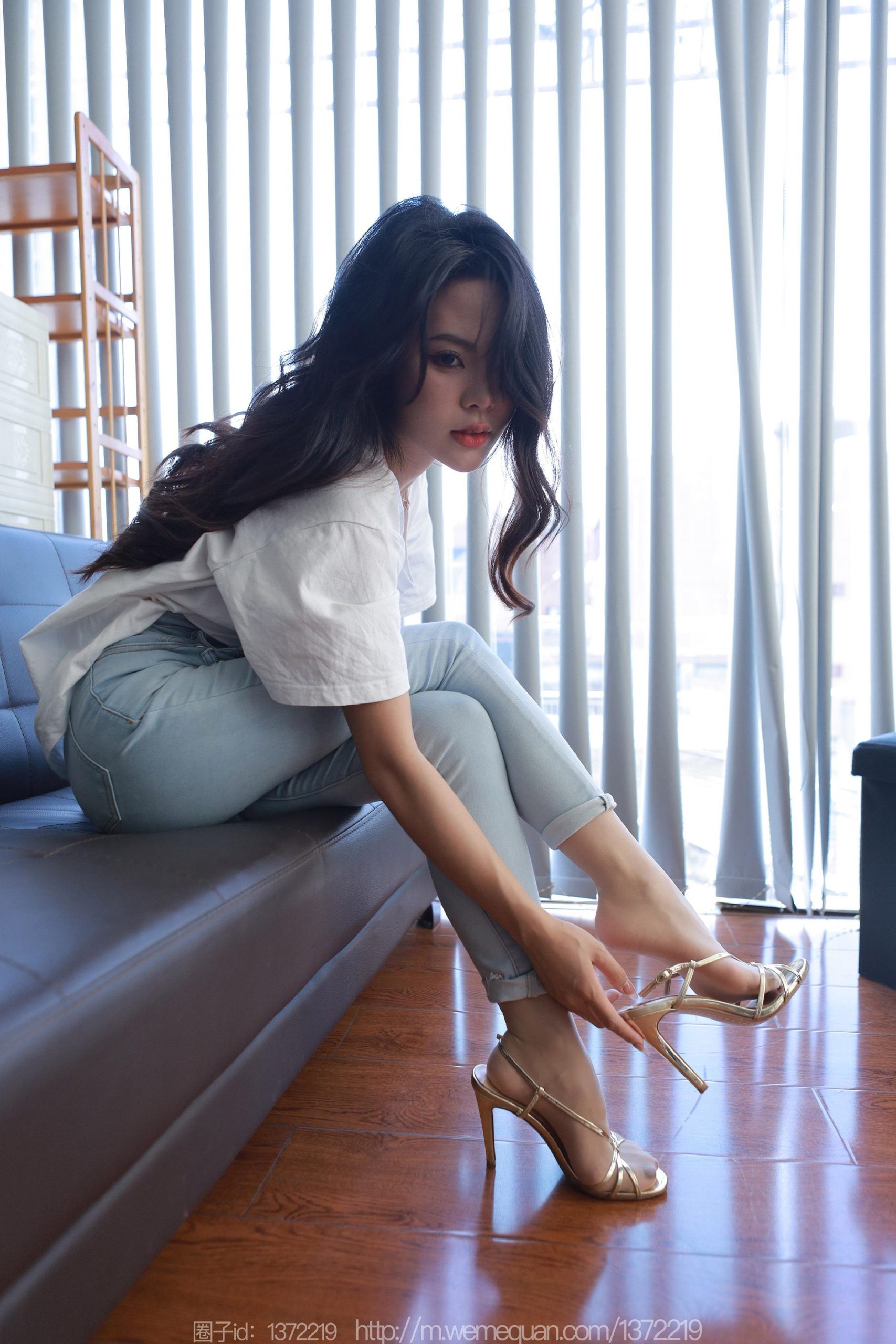 图片[23]-[IESS异思趣向] 2023.09.04 丝享家1524：兔兔《白T牛仔裤里丝》[87P] – 速更版-美库