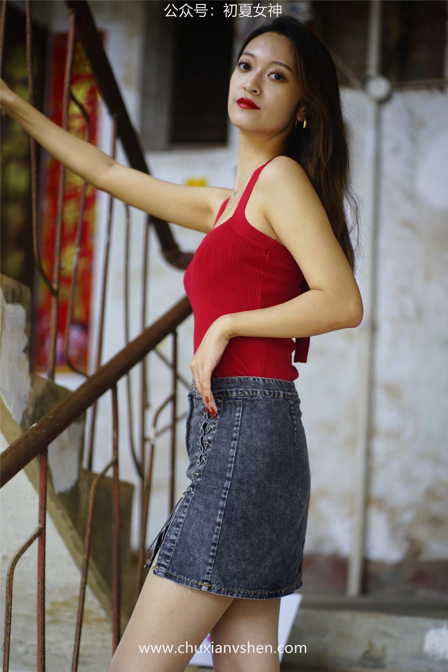 图片[40]-初夏女神 NO.058 依依 复古街头[130P] – 速更版-美库